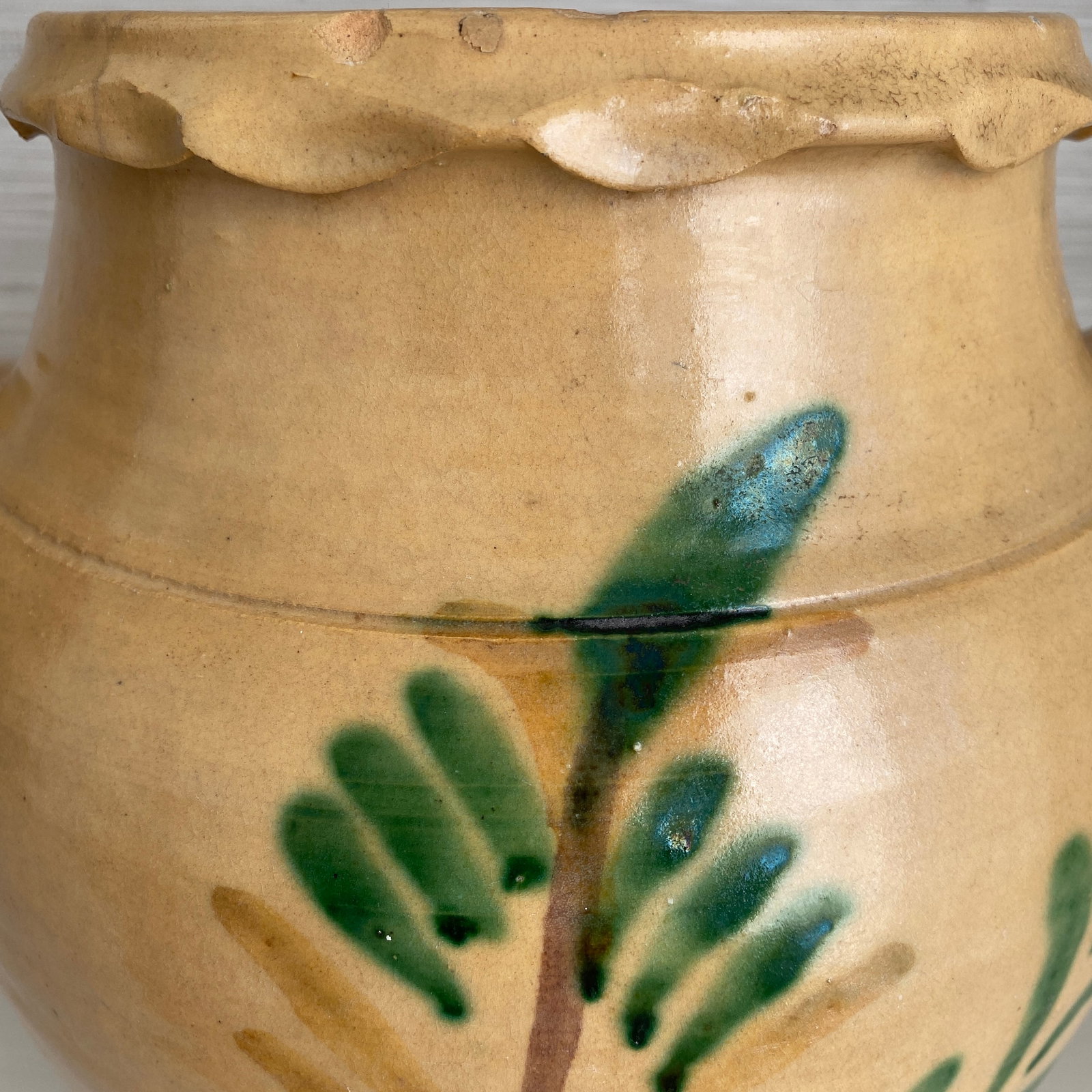 Early 20th Century Spanish Large Orza Jar Earthenware Vessel - 8