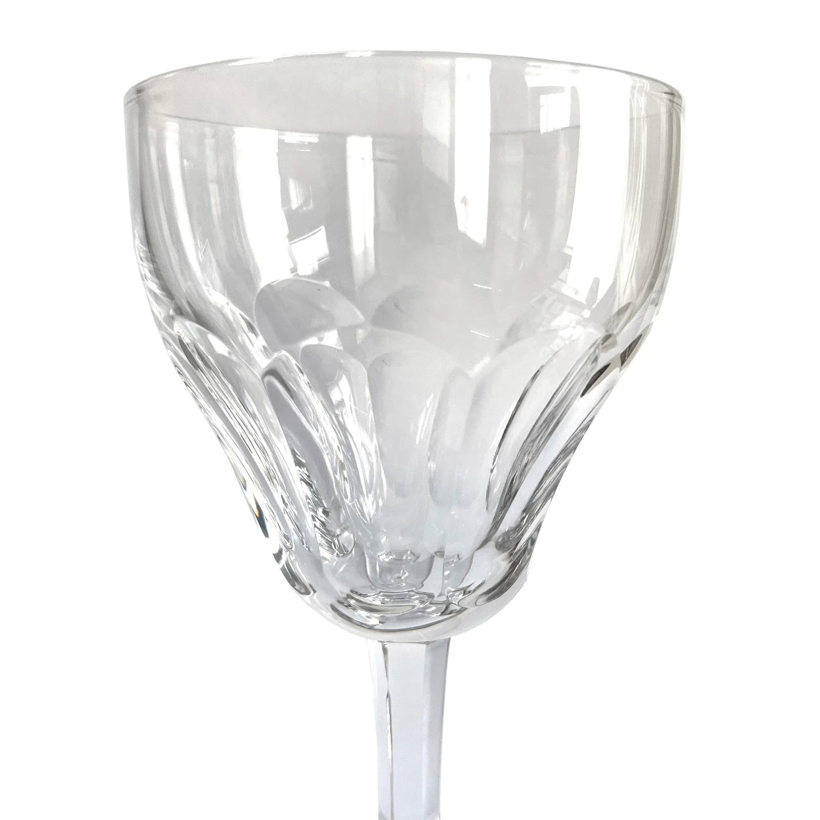 Set of Ten Val Saint Lambert 'Montana' Wine Glasses - 5