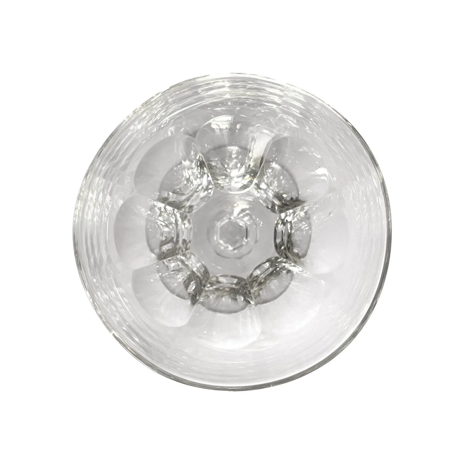 Set of Ten Val Saint Lambert 'Montana' Wine Glasses - 8