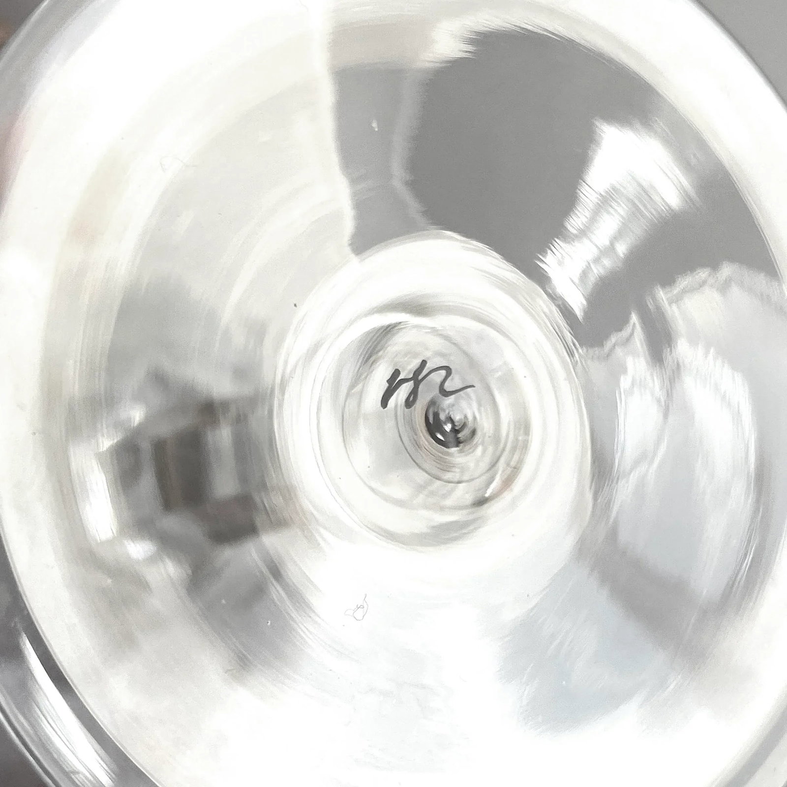 Set of Ten Val Saint Lambert 'Montana' Wine Glasses - 9