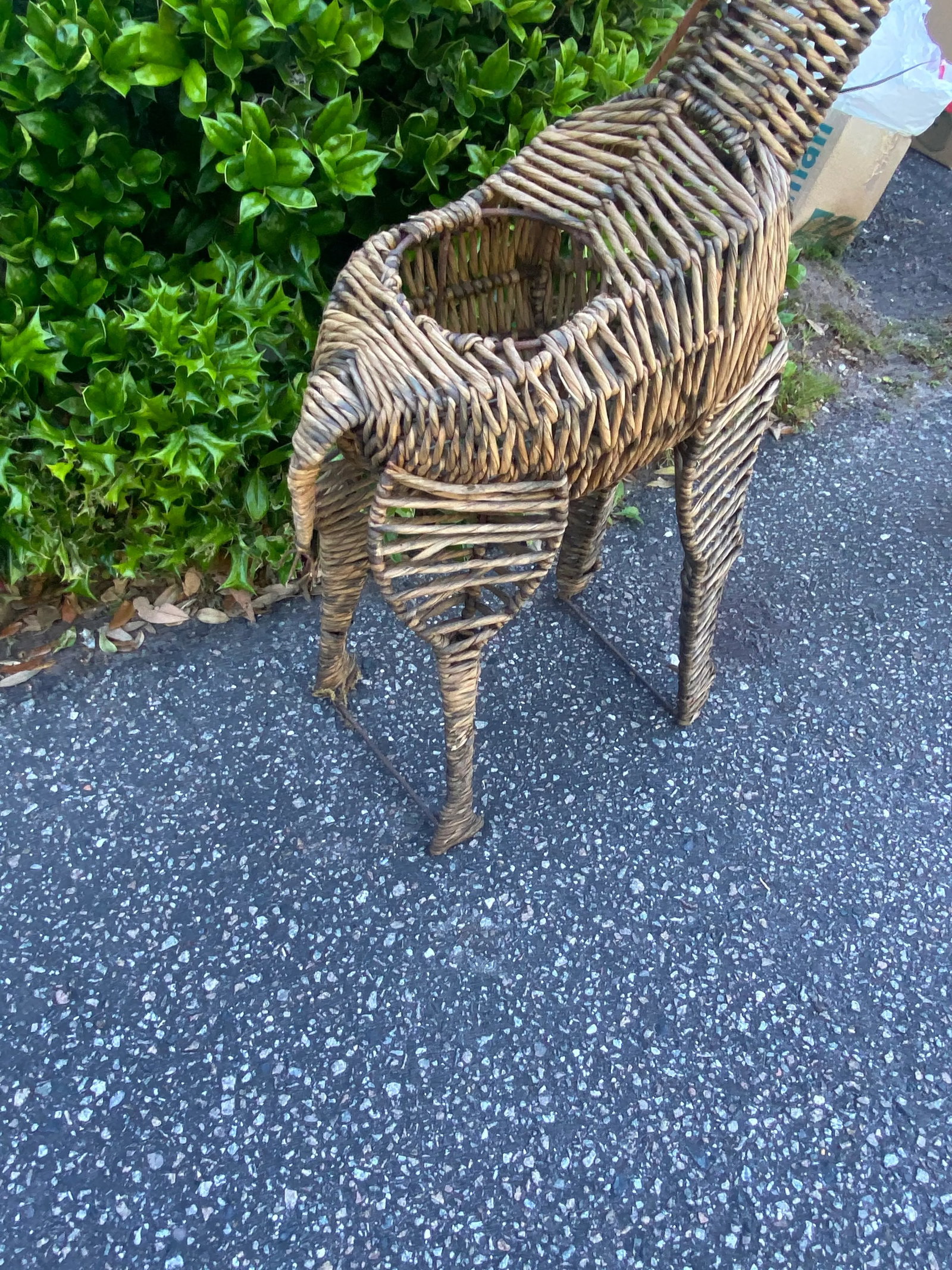 1970's Mario Lopez Torres Style Giraffe Standing Sculptural Planter - 6