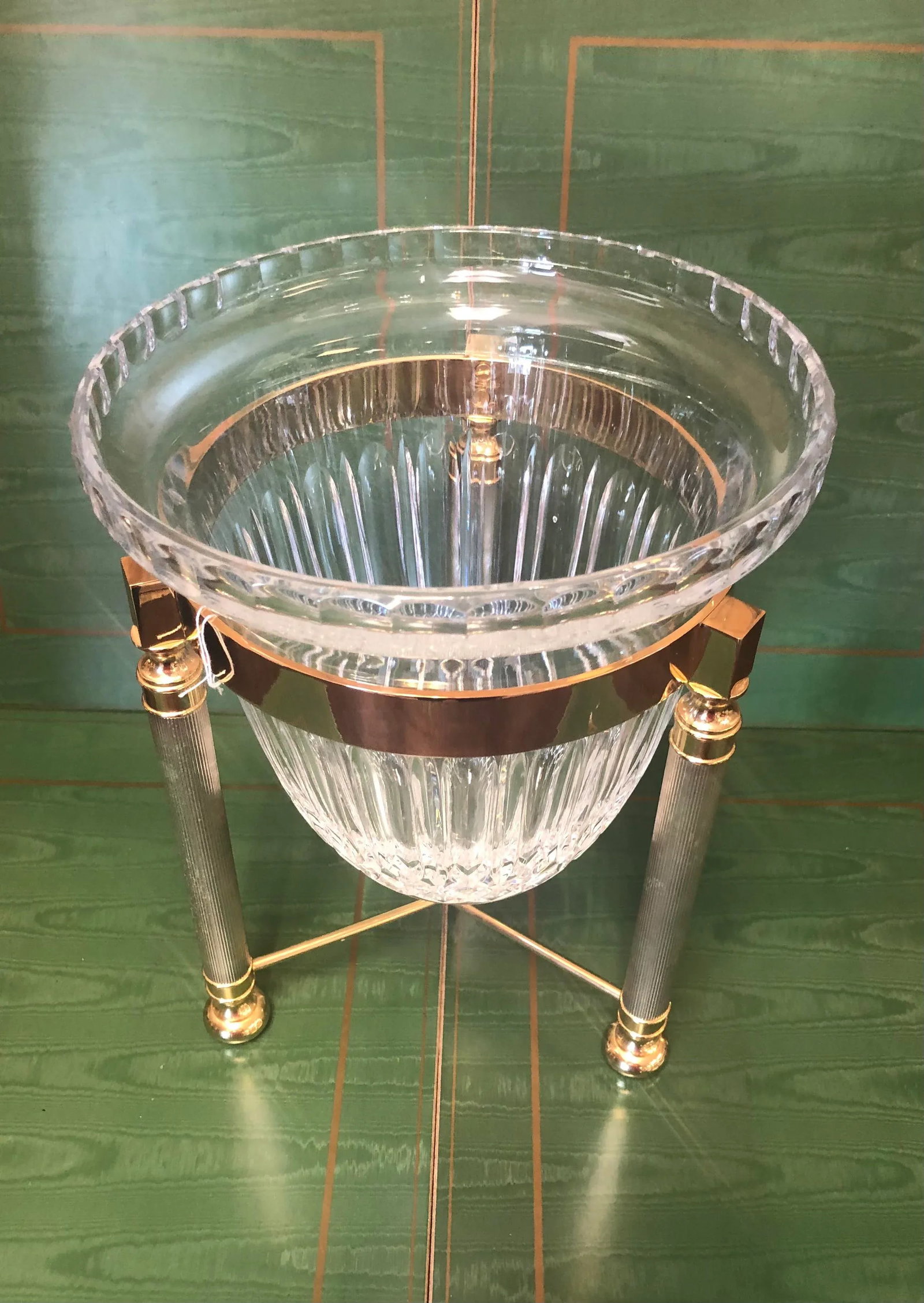 Vintage Designers Guild Crystal Champagne Bucket - 2