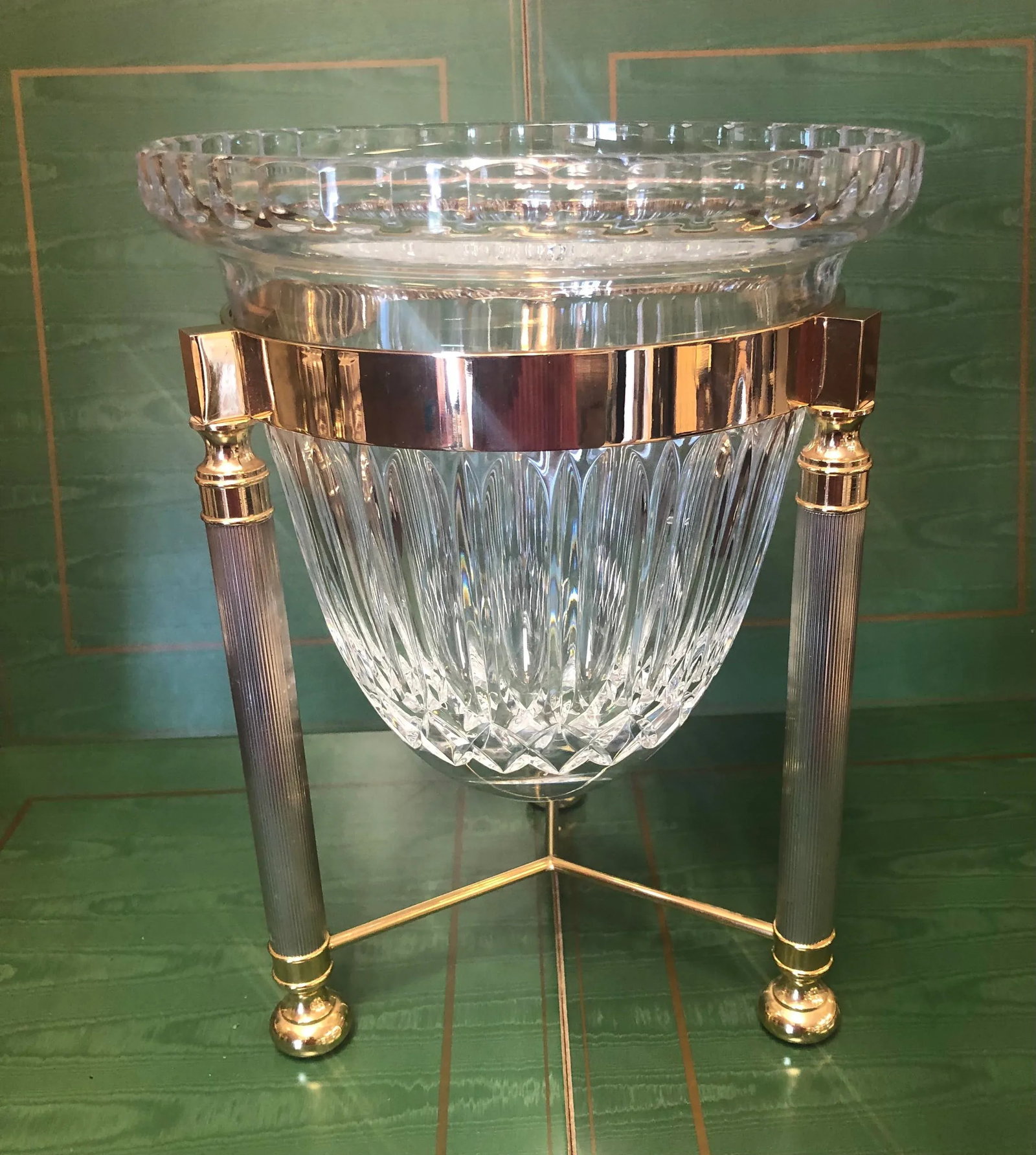 Vintage Designers Guild Crystal Champagne Bucket - 4