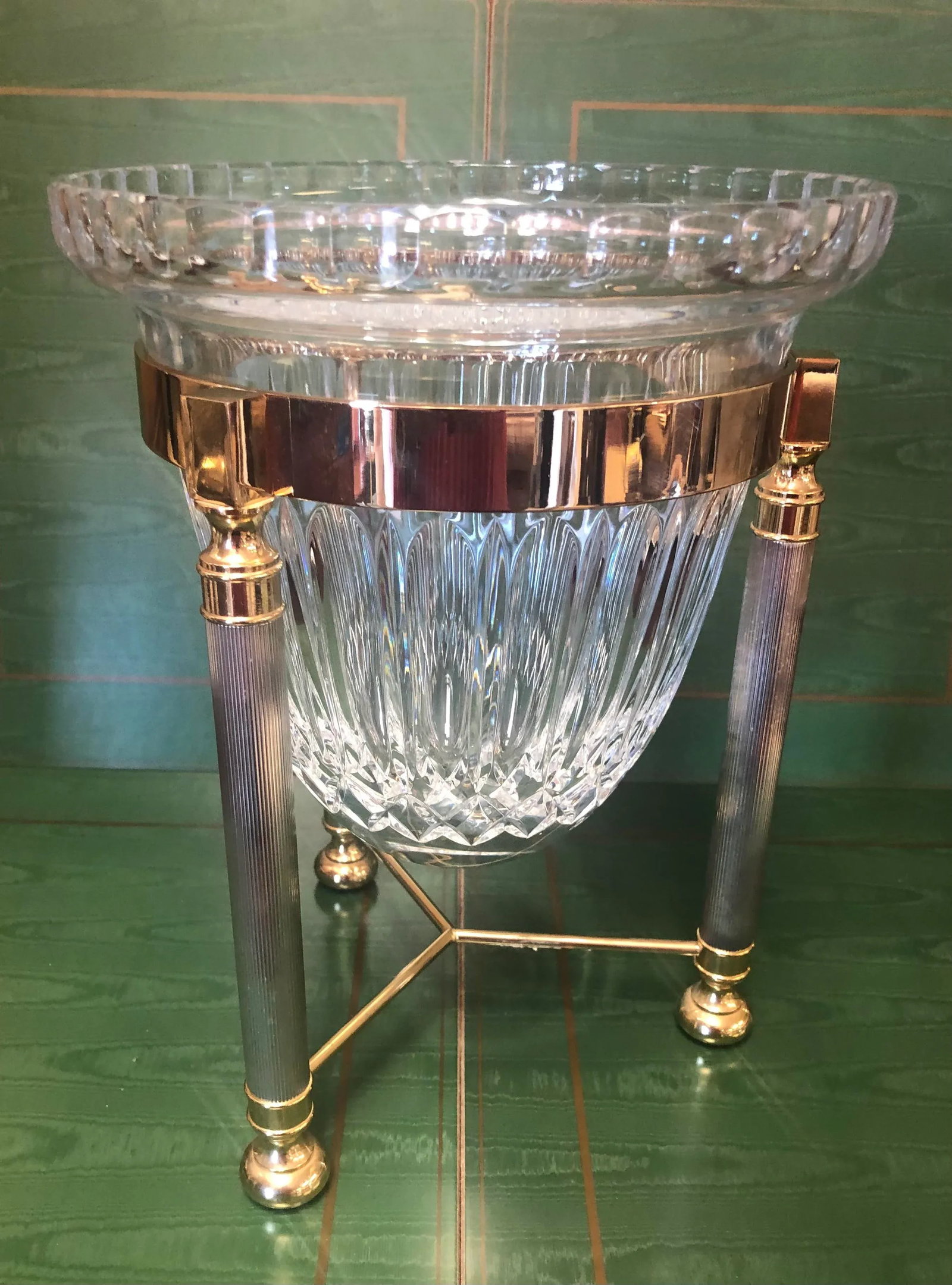 Vintage Designers Guild Crystal Champagne Bucket - 5