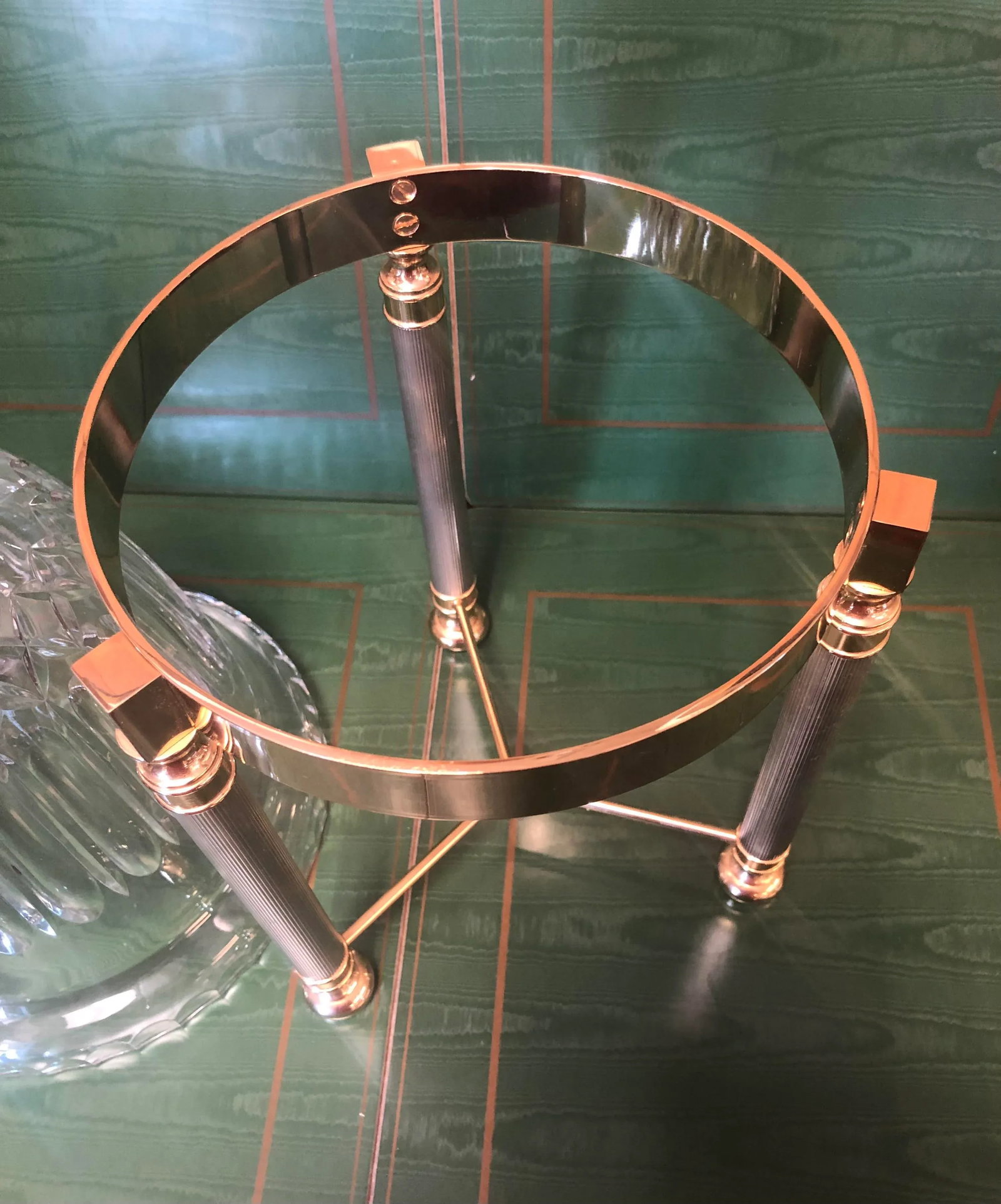Vintage Designers Guild Crystal Champagne Bucket - 7