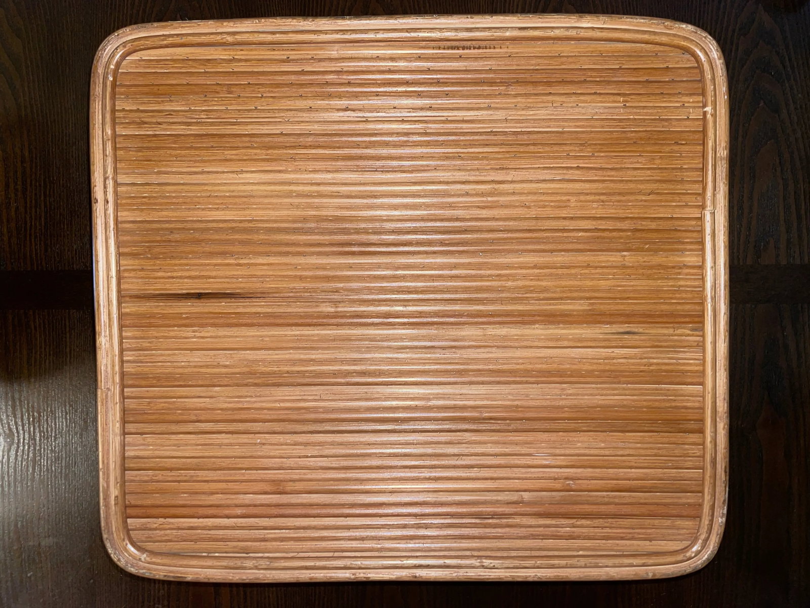 Mid-Century Pencil Reed Basket - 3