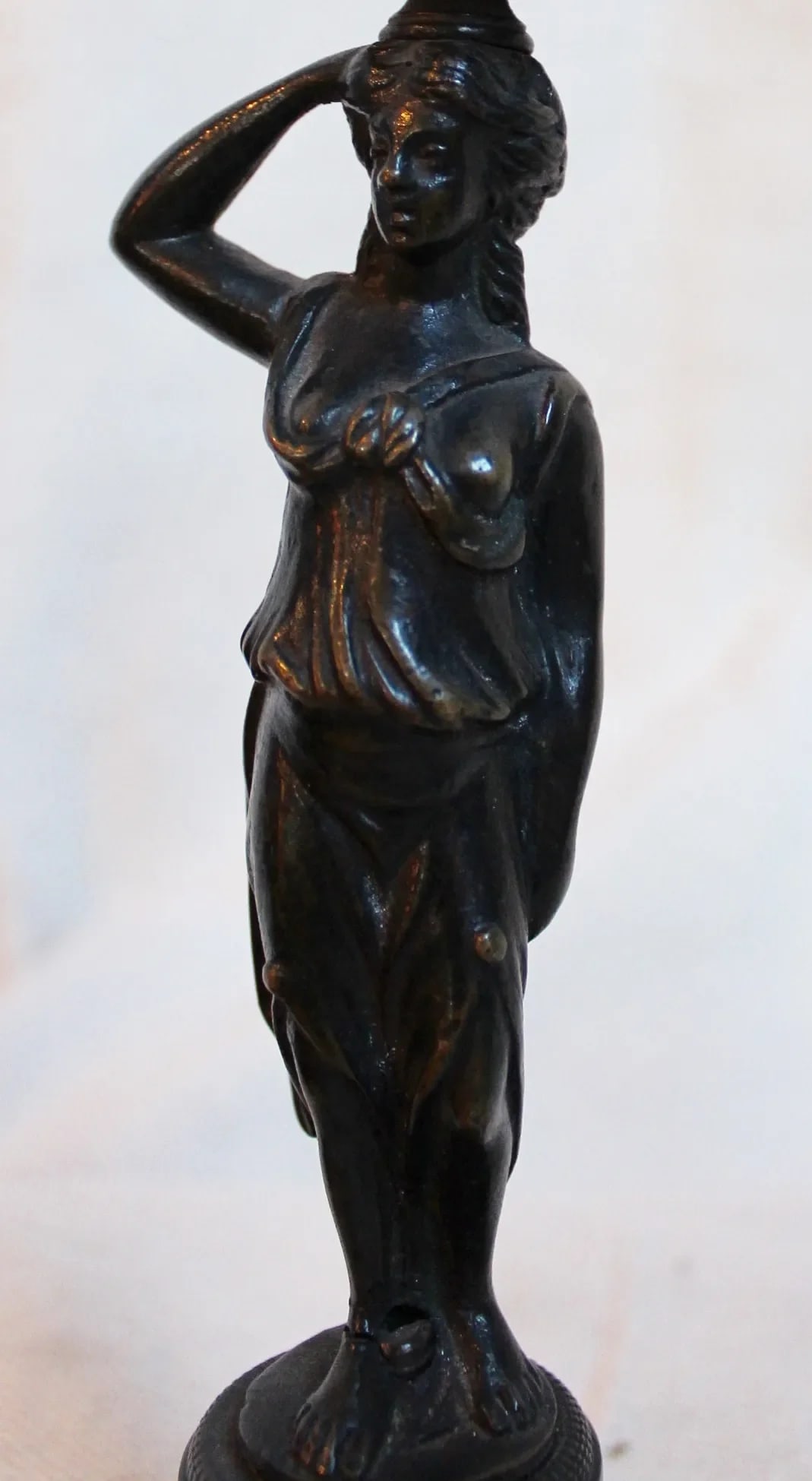 19th Century Caryatid Candlesticks - Pair - 8