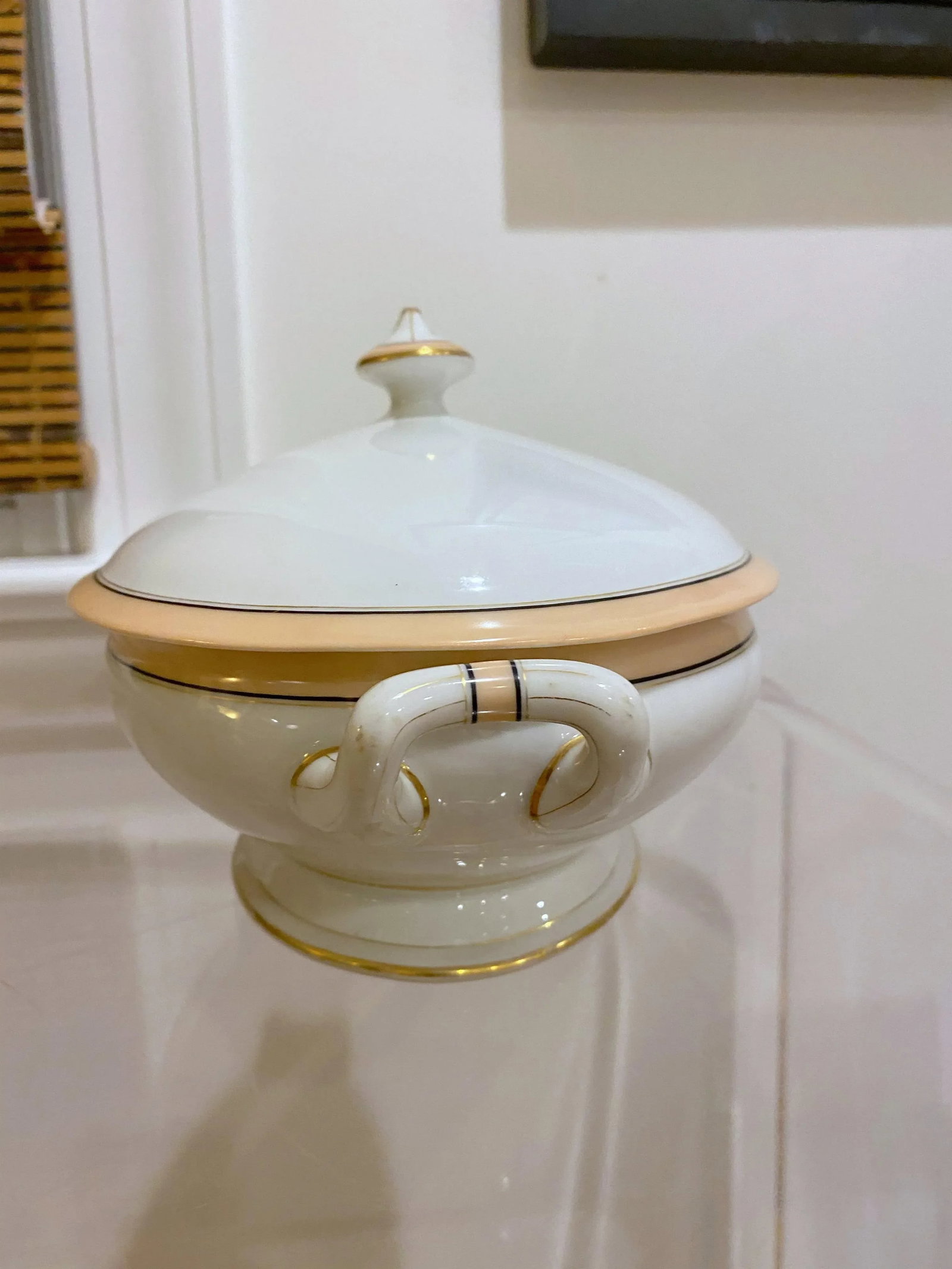 Vintage Art Deco Lidded Server - 3