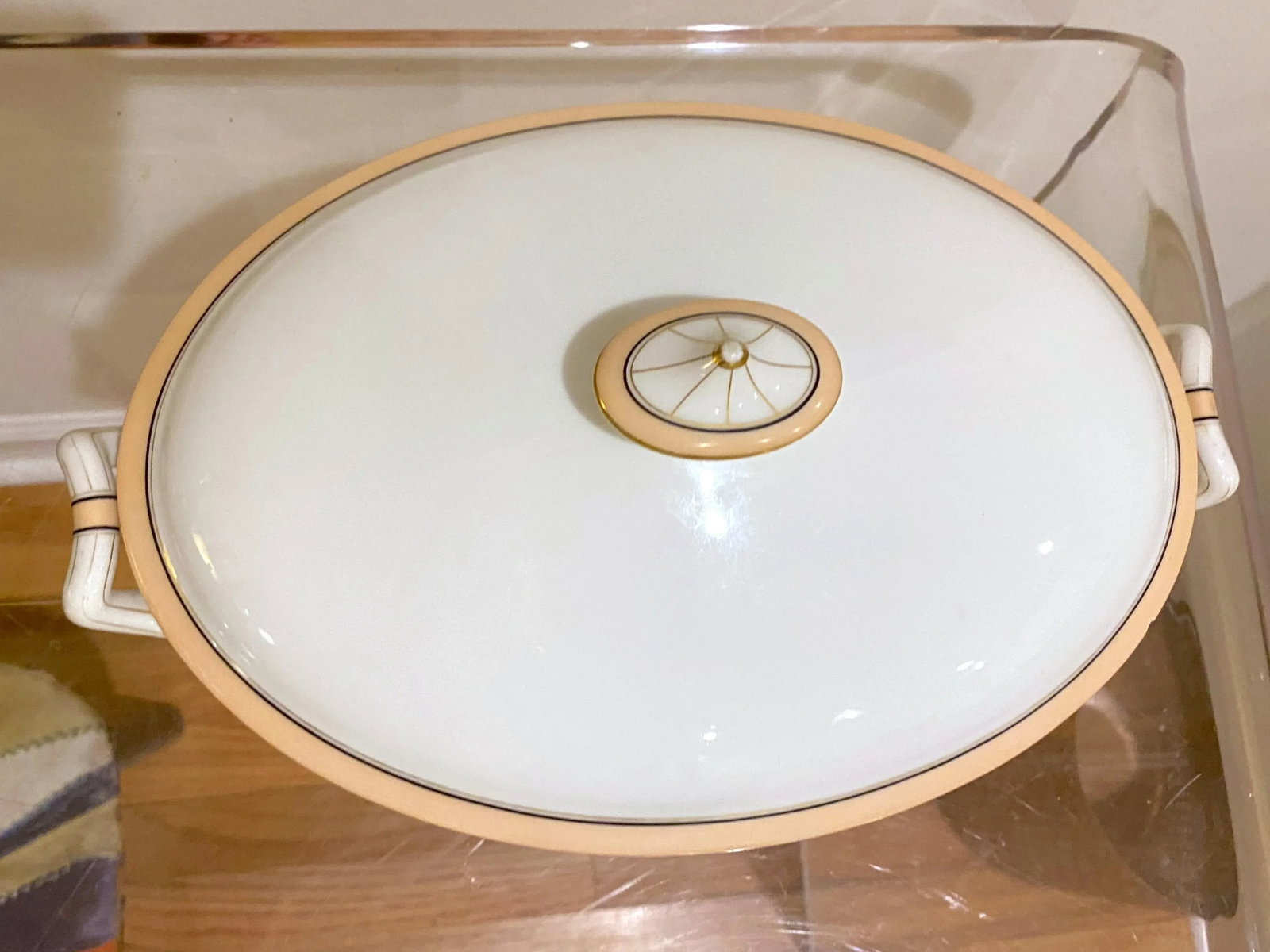 Vintage Art Deco Lidded Server - 5