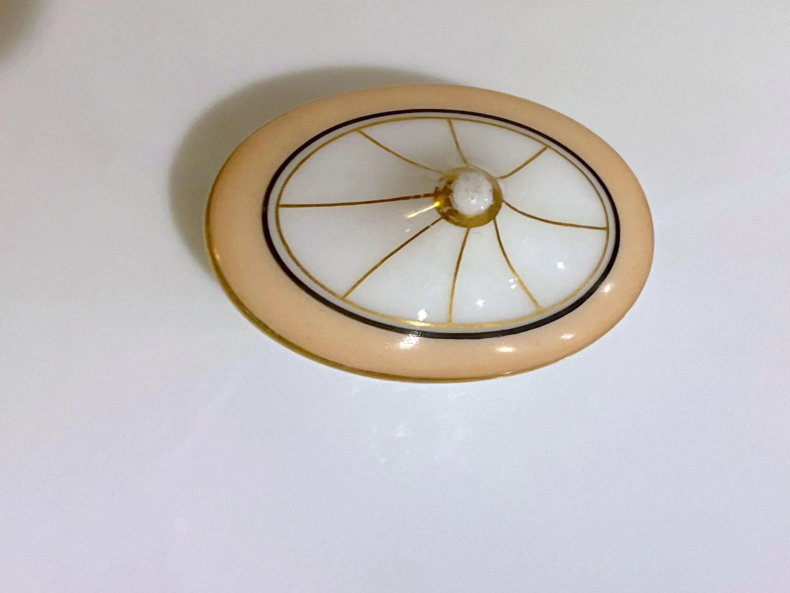 Vintage Art Deco Lidded Server - 6