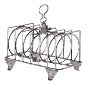 1805 John Emes Sterling Silver Toast Rack