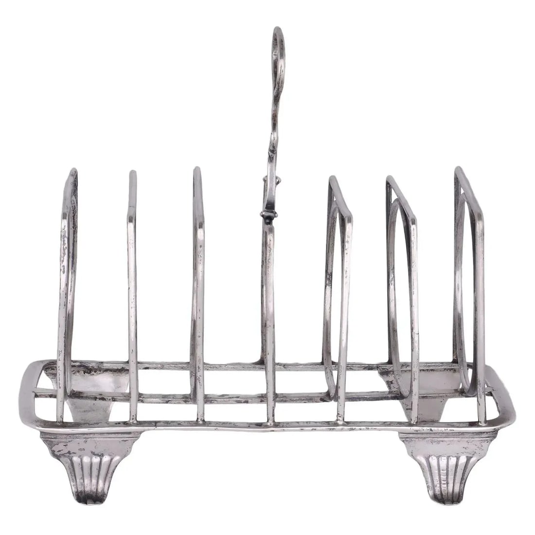 1805 John Emes Sterling Silver Toast Rack - 2