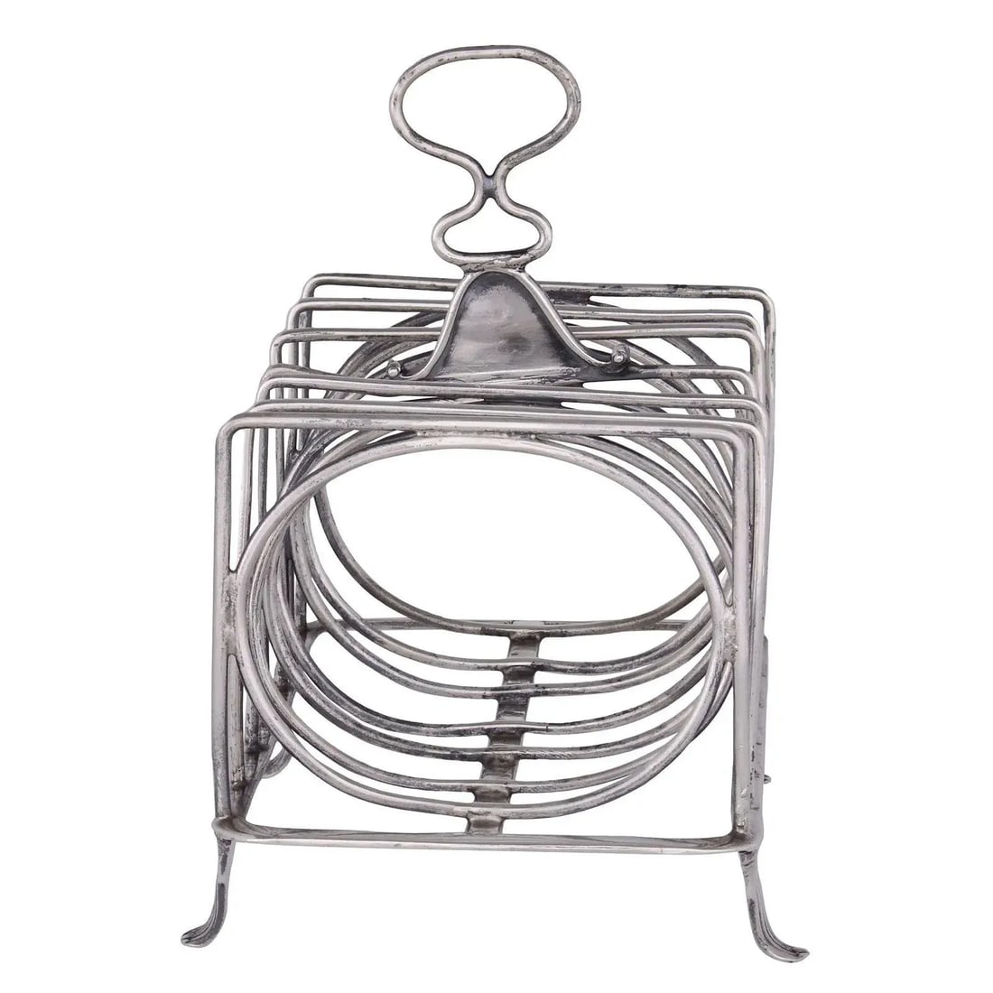 1805 John Emes Sterling Silver Toast Rack - 3