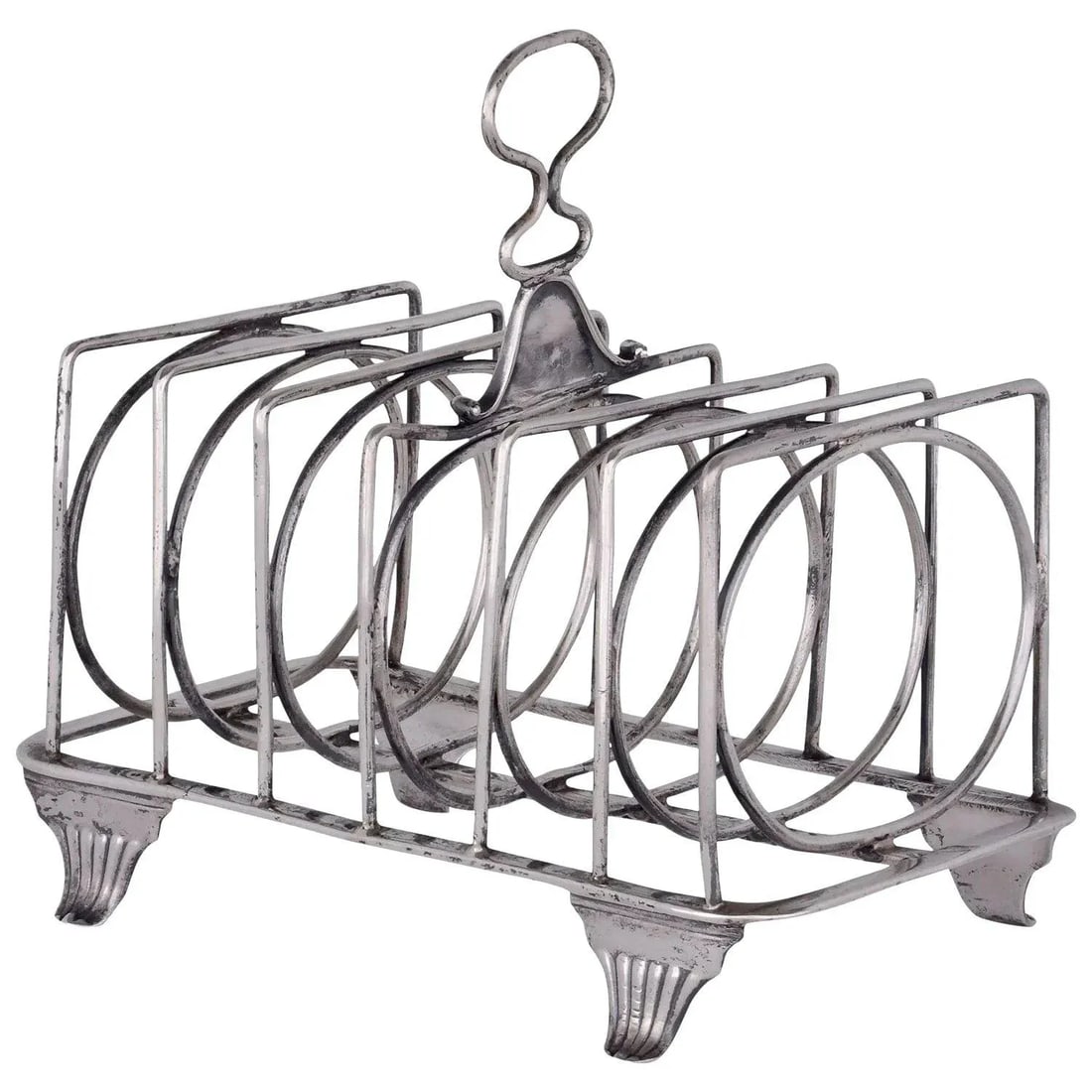 1805 John Emes Sterling Silver Toast Rack - 7