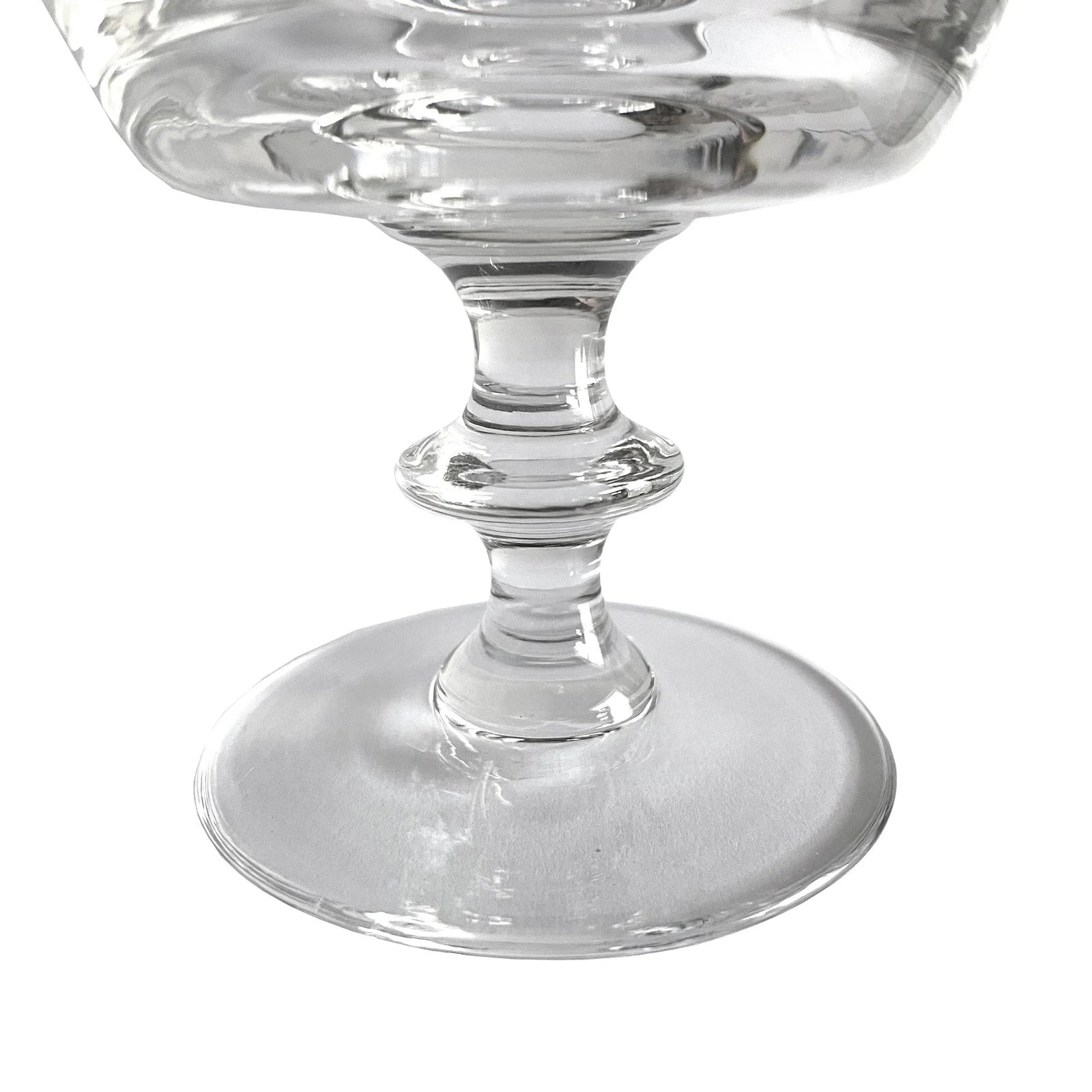 Set of Ten Val Saint Lambert State Plain Champagne Coupes - 6