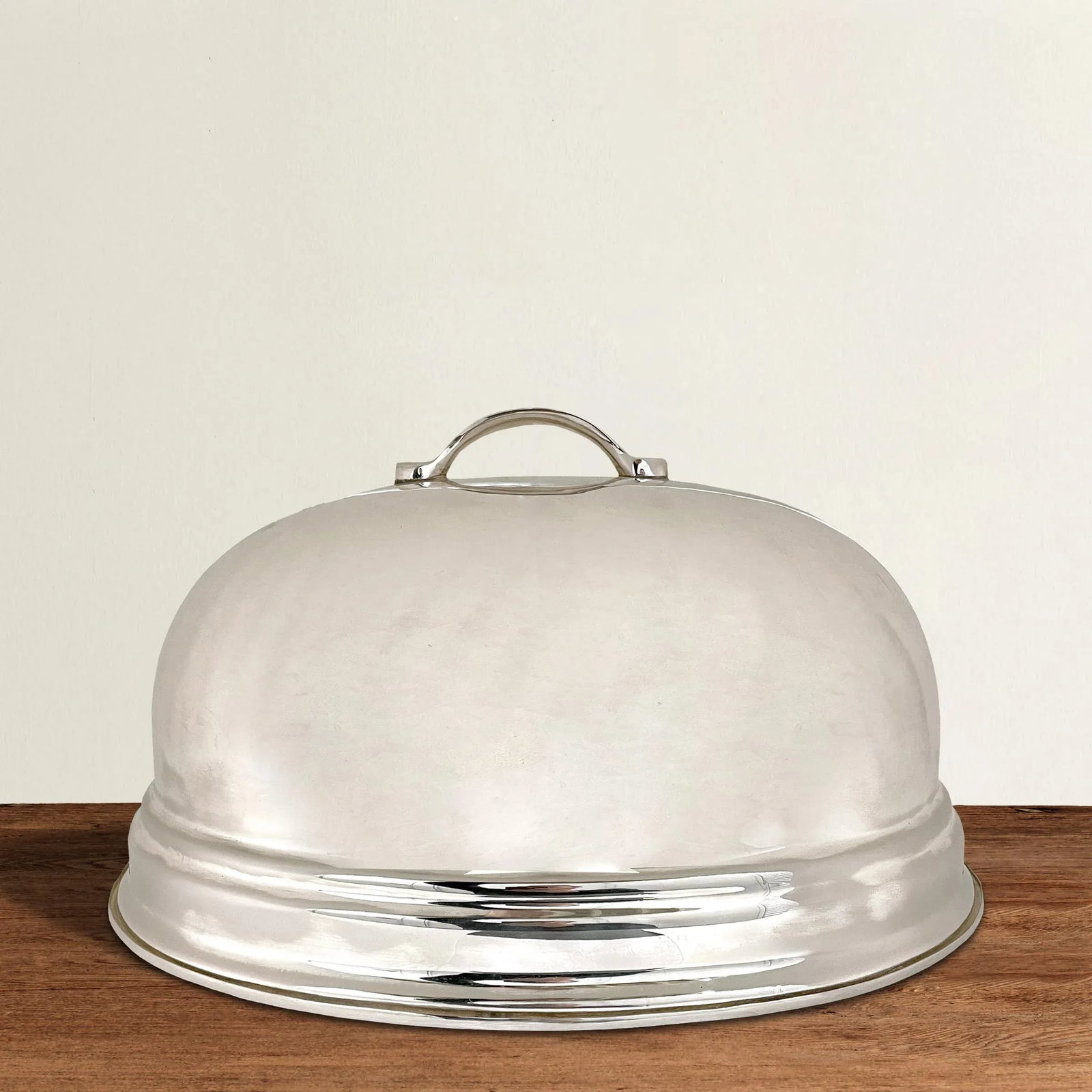 Large Silver Food Dome - 2