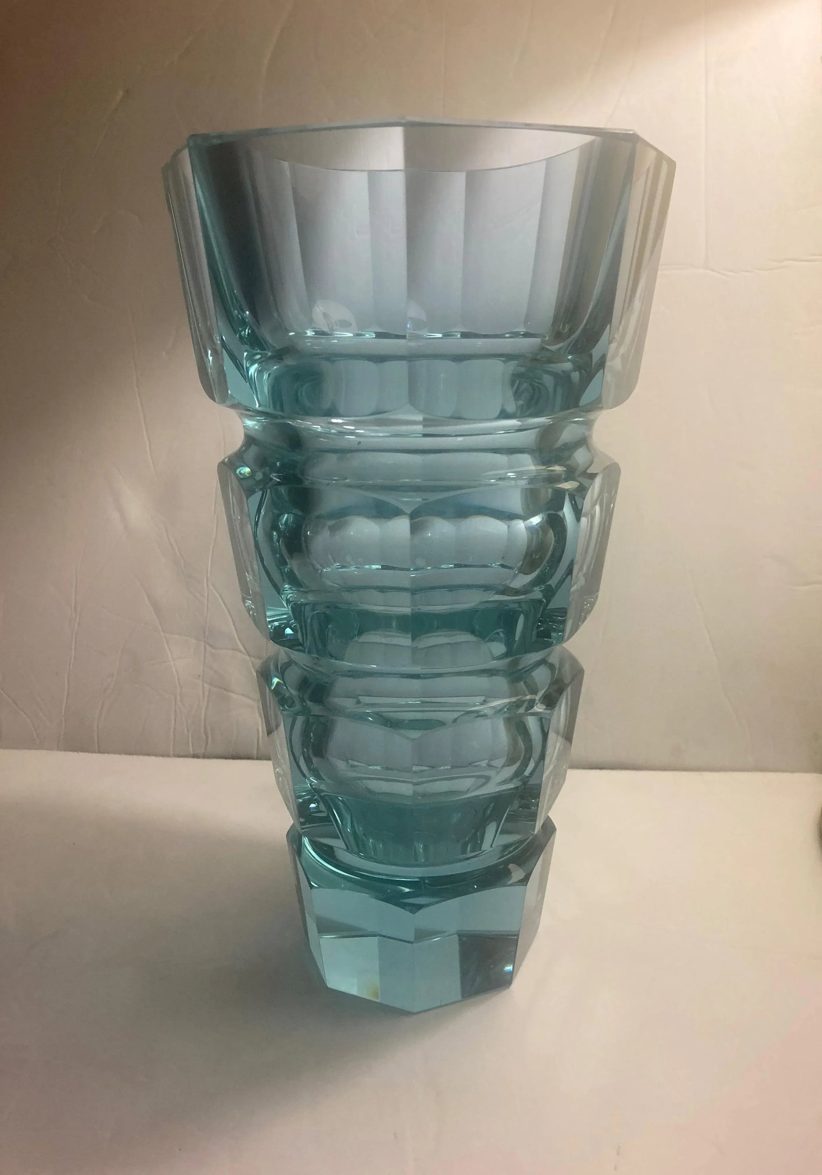 1990s Alexandrite Moser Large Glass Vase - 2