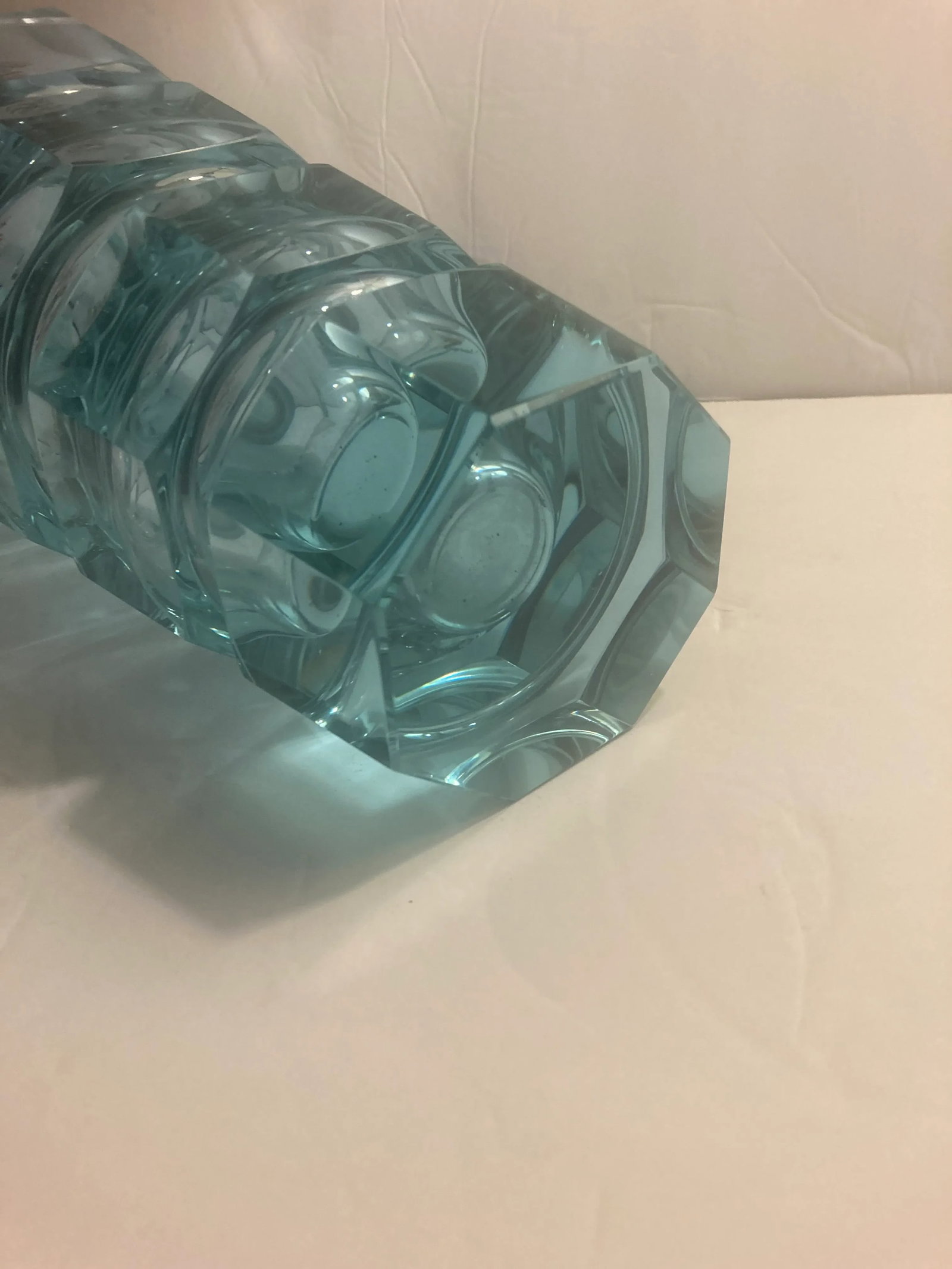1990s Alexandrite Moser Large Glass Vase - 5