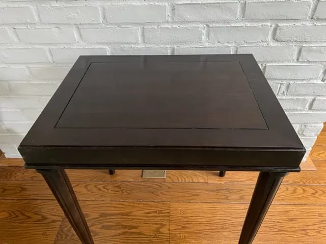 Hickory Chair Espresso Finish Walnut End Table - 2