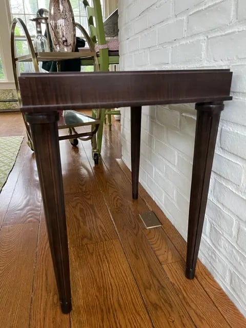Hickory Chair Espresso Finish Walnut End Table - 3