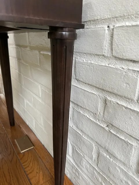 Hickory Chair Espresso Finish Walnut End Table - 4