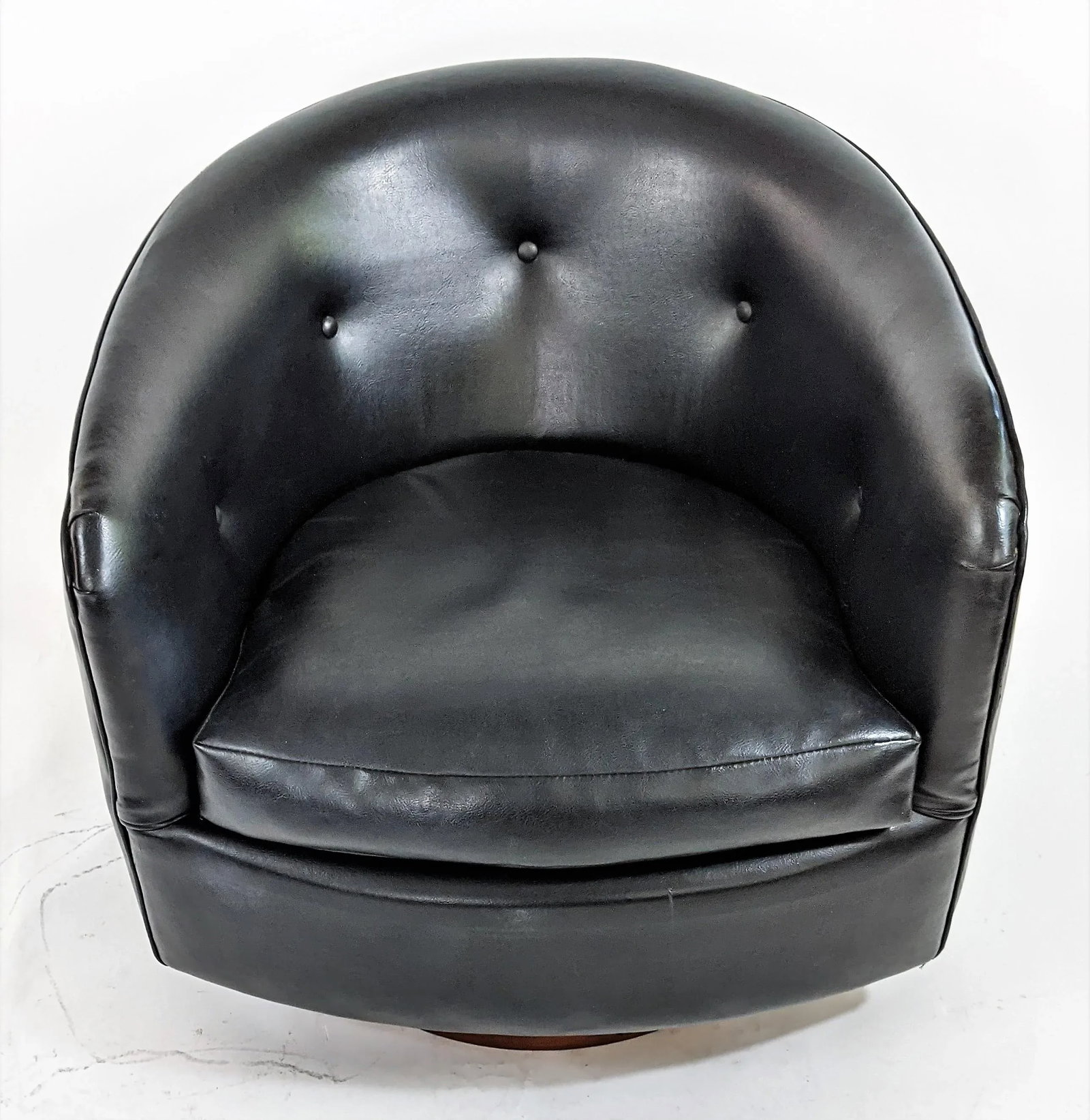Vintage Thayer Coggins Swivel Tilt Tub Chair - 6