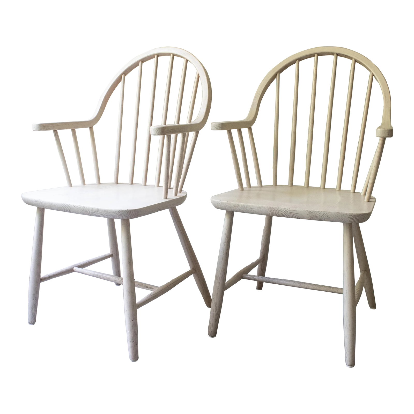 Danish Mid-Century Erik Ole Jorgensen for Nordisk Andels Eksport Captain Chairs - a Pair (1 of 10)