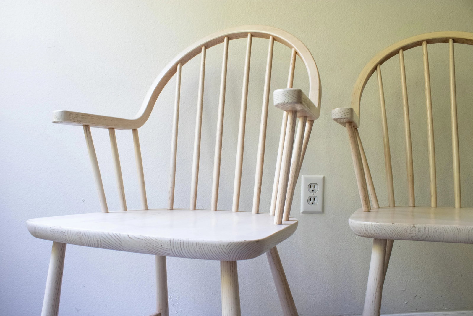 Danish Mid-Century Erik Ole Jorgensen for Nordisk Andels Eksport Captain Chairs - a Pair - 3