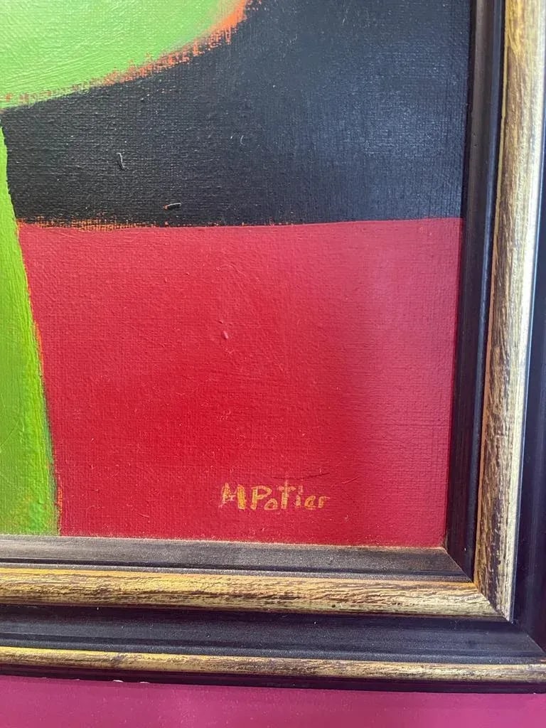 Maurice Potier Painting - Oil on Canvas - 6
