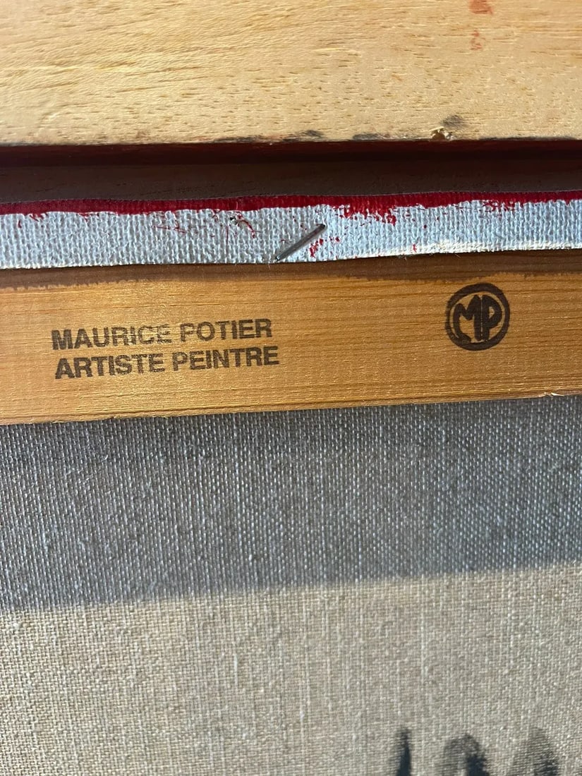 Maurice Potier Painting - Oil on Canvas - 9