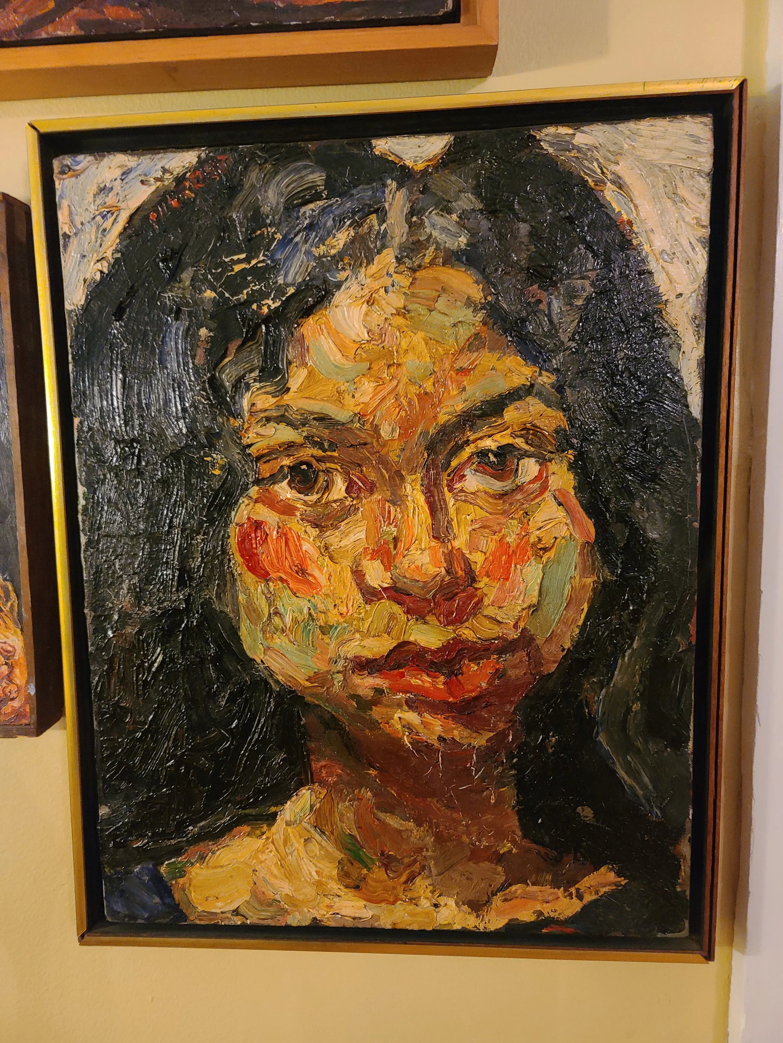 1970s Portrait Paintings by Philip Sherrod, Framed - Set of 4 - 7