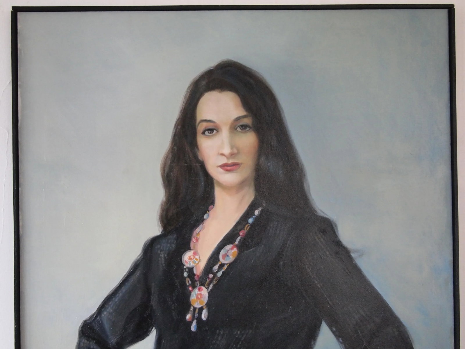 Original Oil on Canvas Portrait Painting by Ben Marcune - 2
