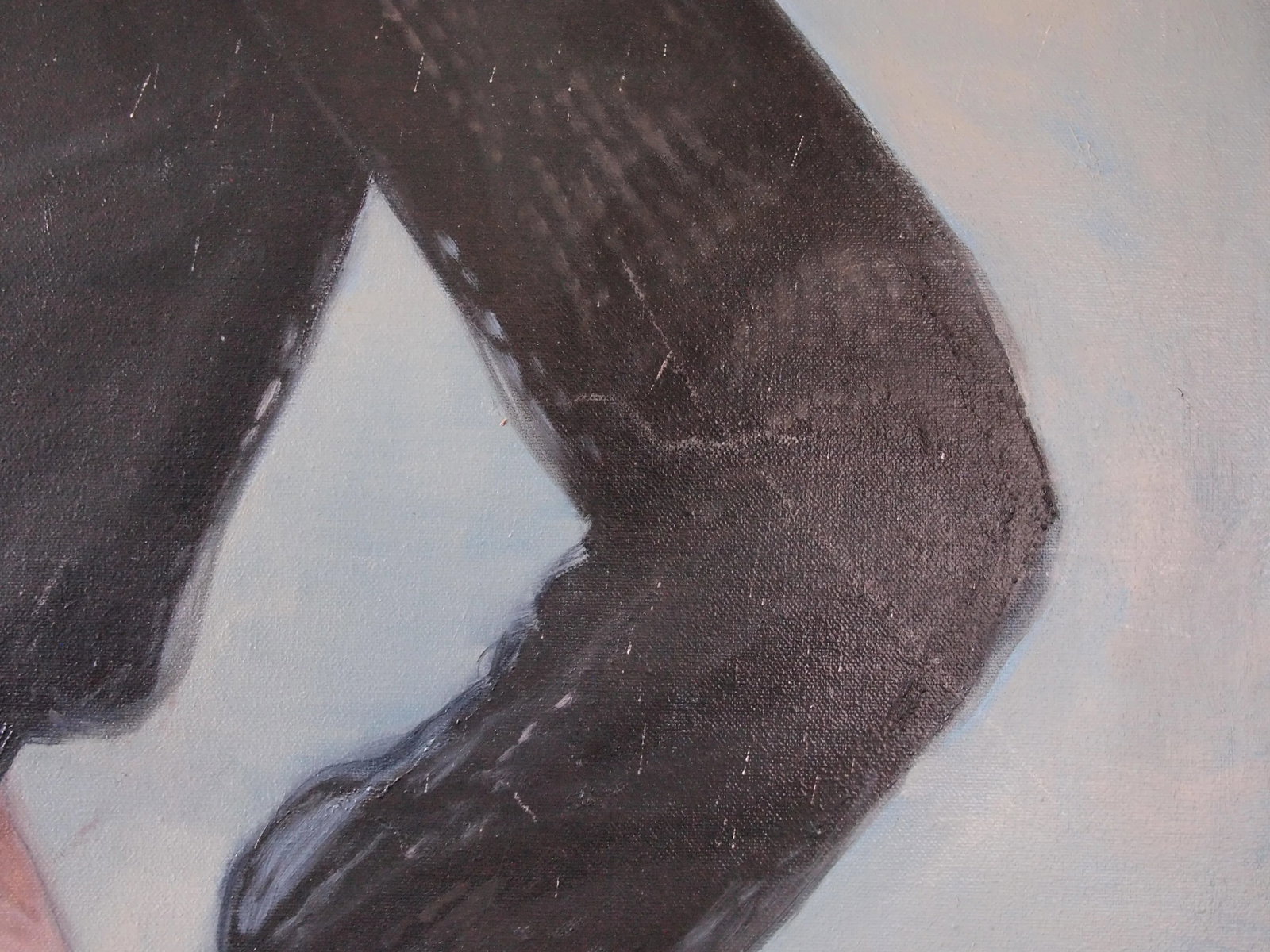 Original Oil on Canvas Portrait Painting by Ben Marcune - 7