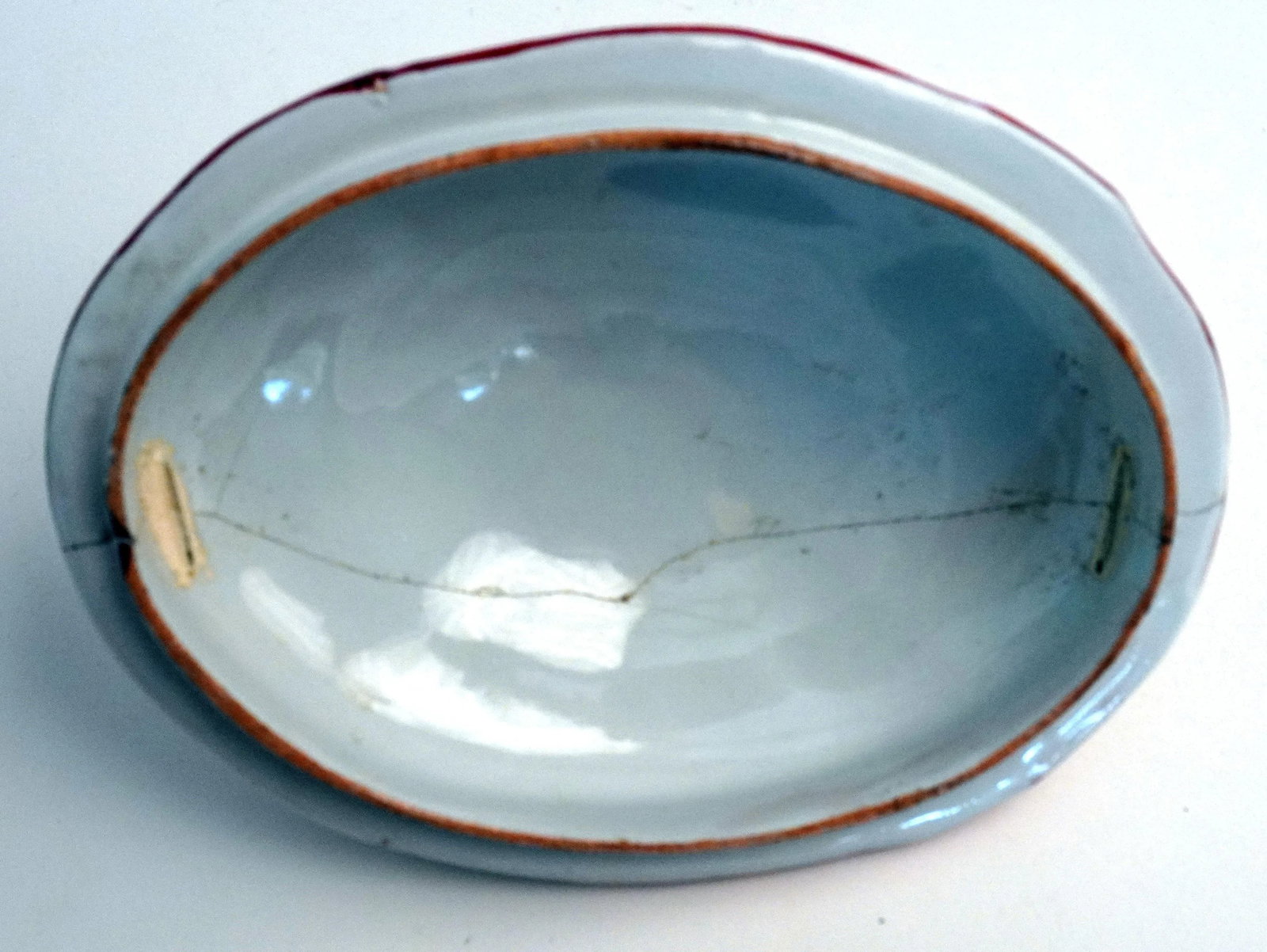 18th Century Oval Luneville Porcelain Soup Tureen, French With Lid "Maitre Simon" - 6
