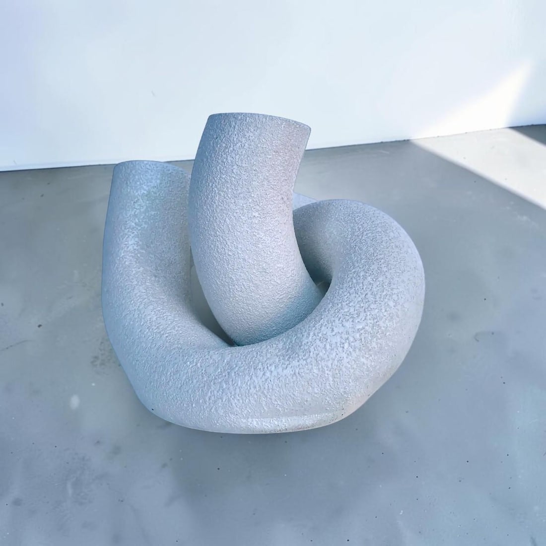 1970s Vintage Italian Abstract Ceramic Tube Sculpture - 3