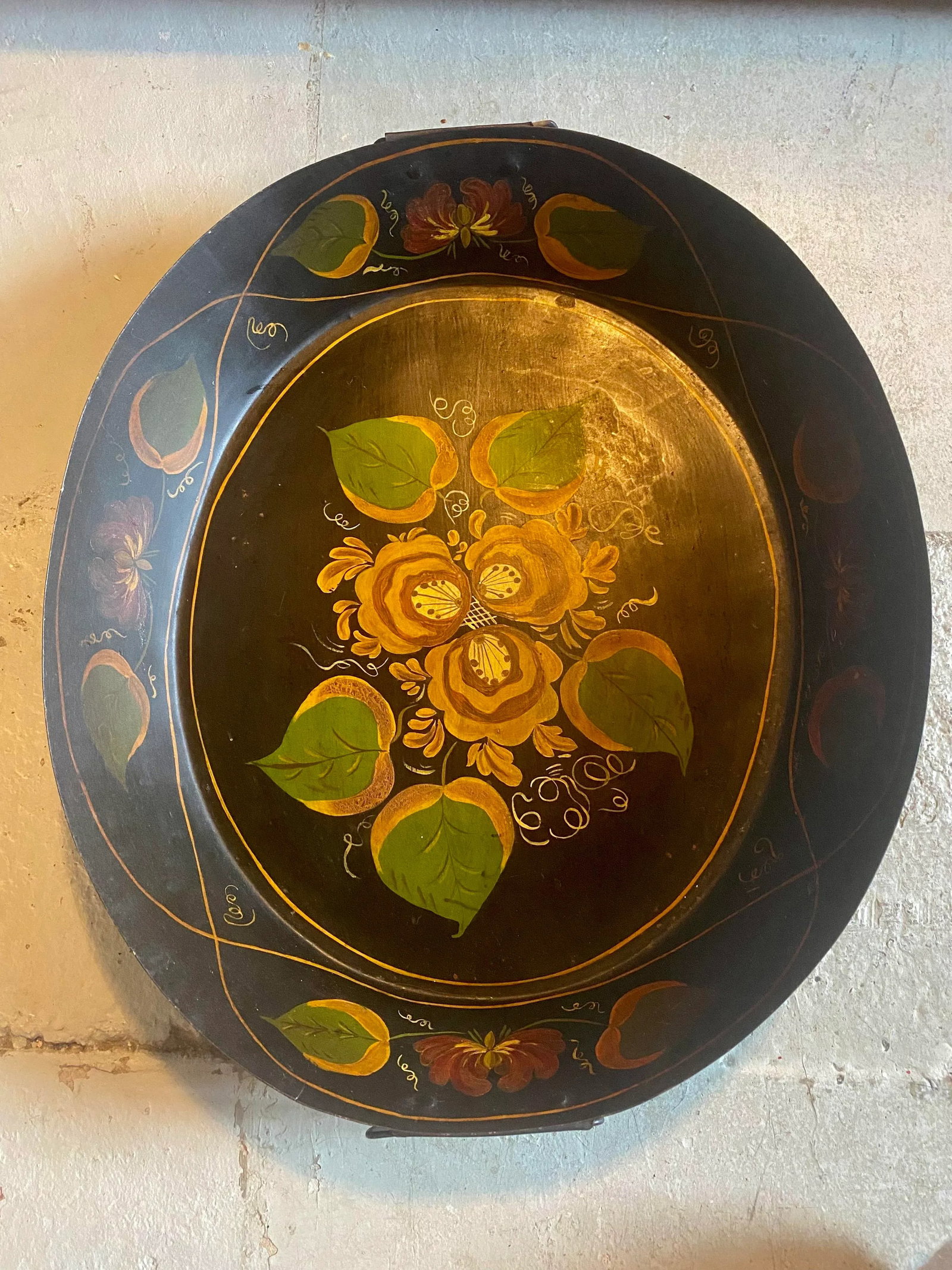 Antique Tole Tray - 3