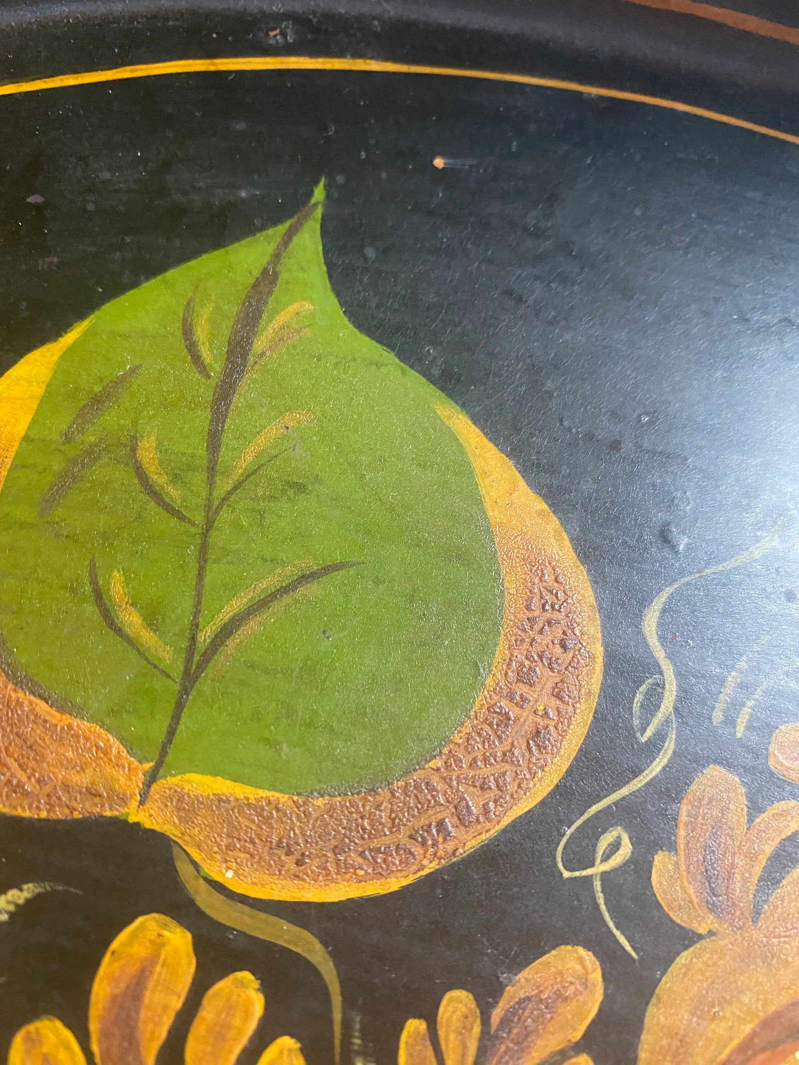 Antique Tole Tray - 4