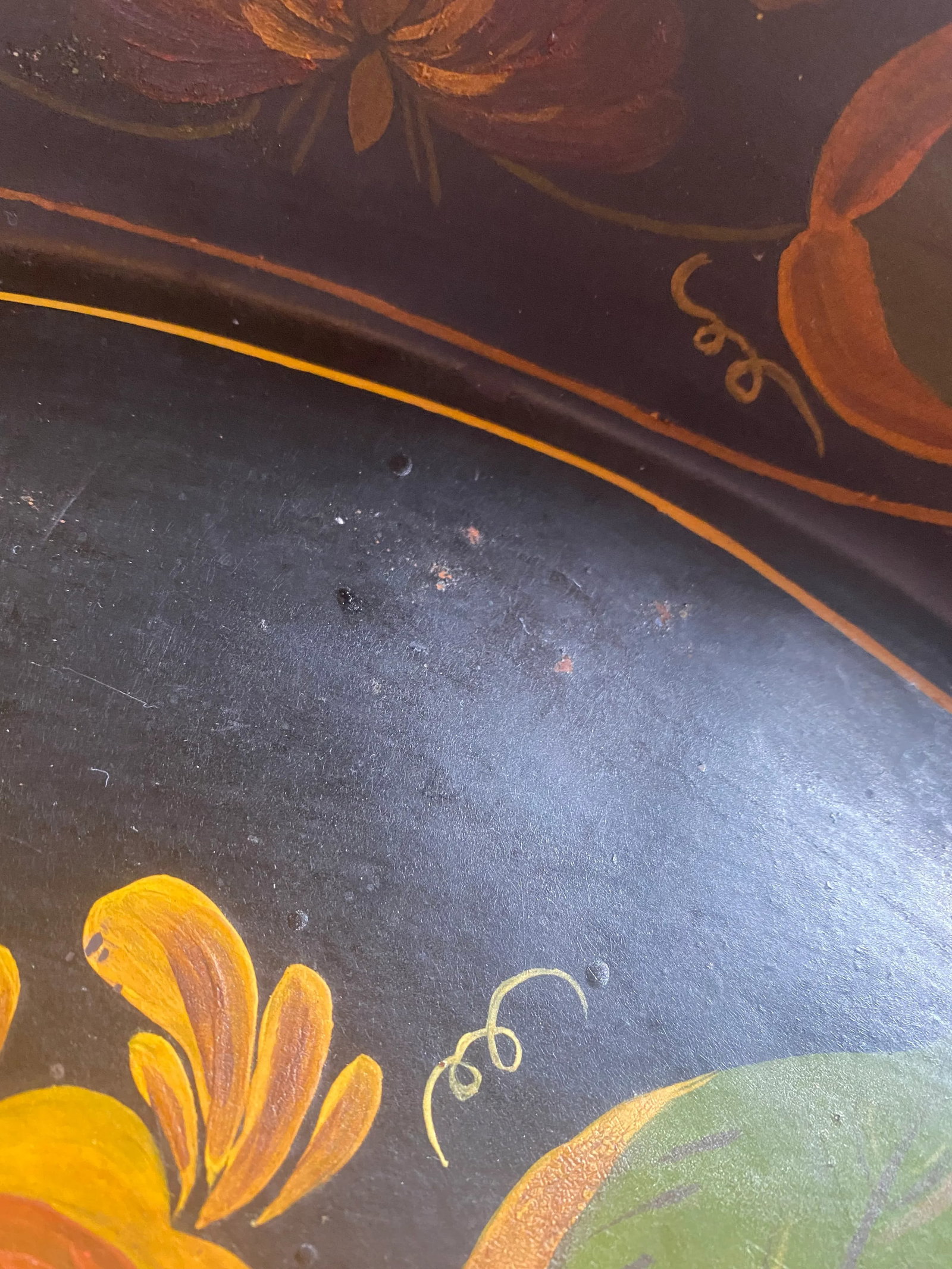 Antique Tole Tray - 7