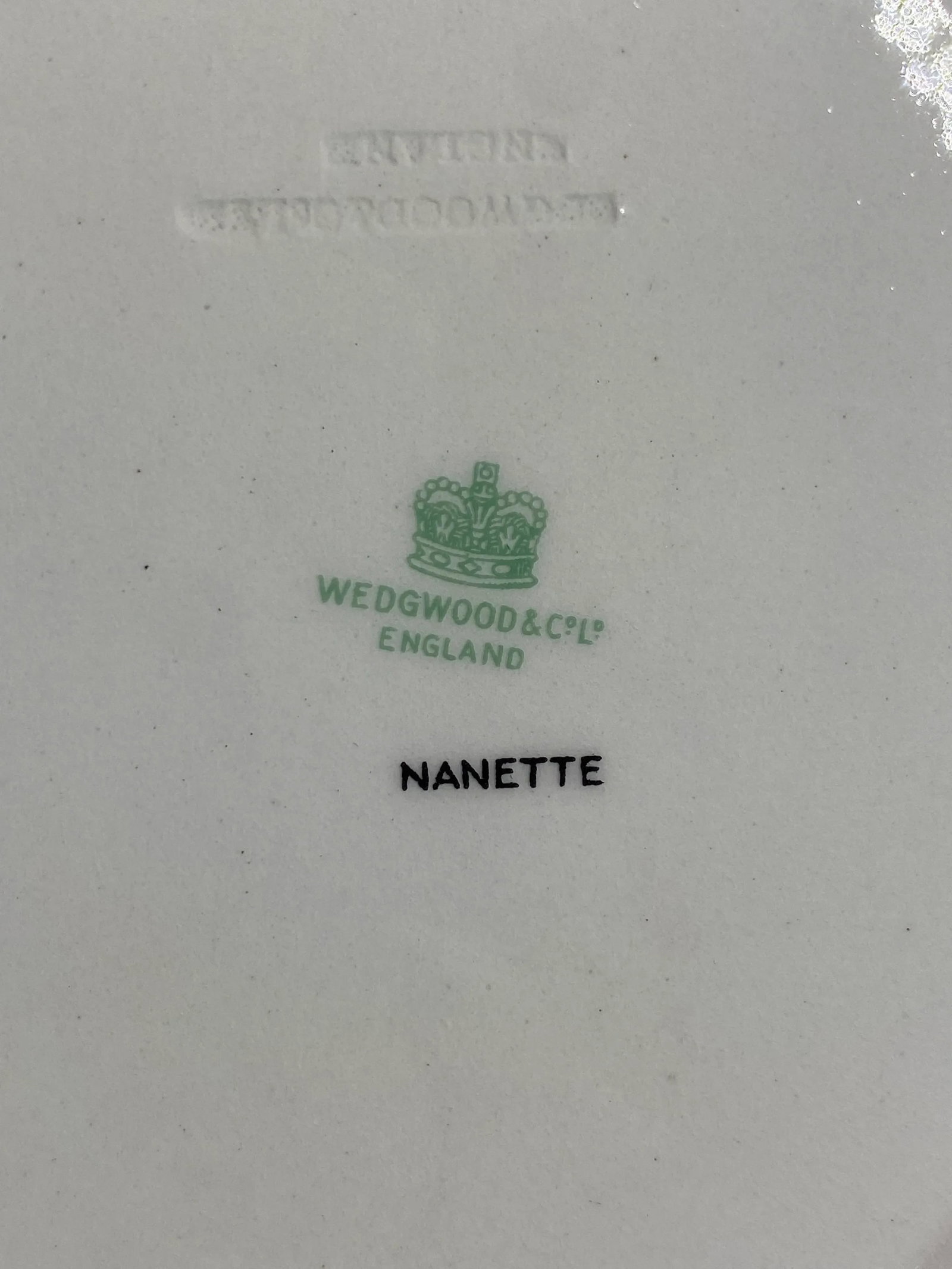 Eight Antique Wedgwood Nanette Plates - 6