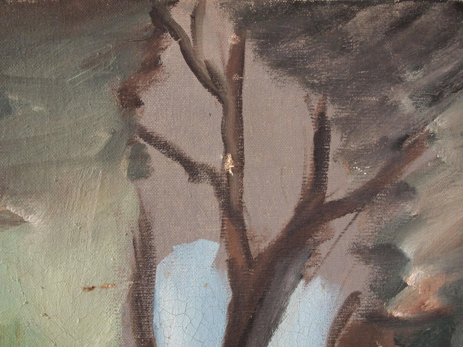 Mid 20th Century "Bath of Venus" Neoclassical Figurative Oil Painting Study - 6