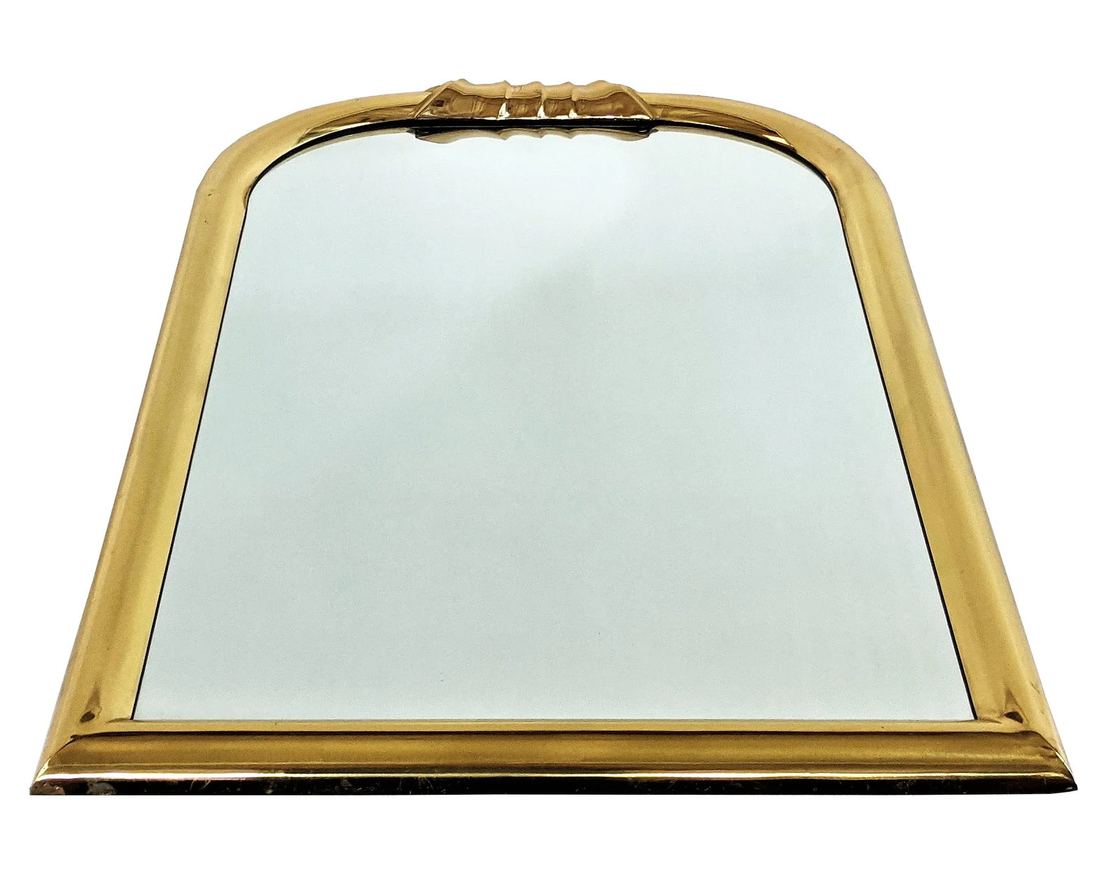 Louis Philippe Style Brass Wall Mirror - 4