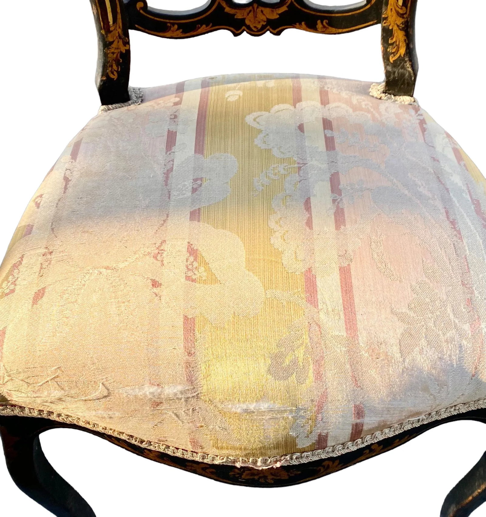 Mid 19th Century Pair of Napoleon III Chairs - 2