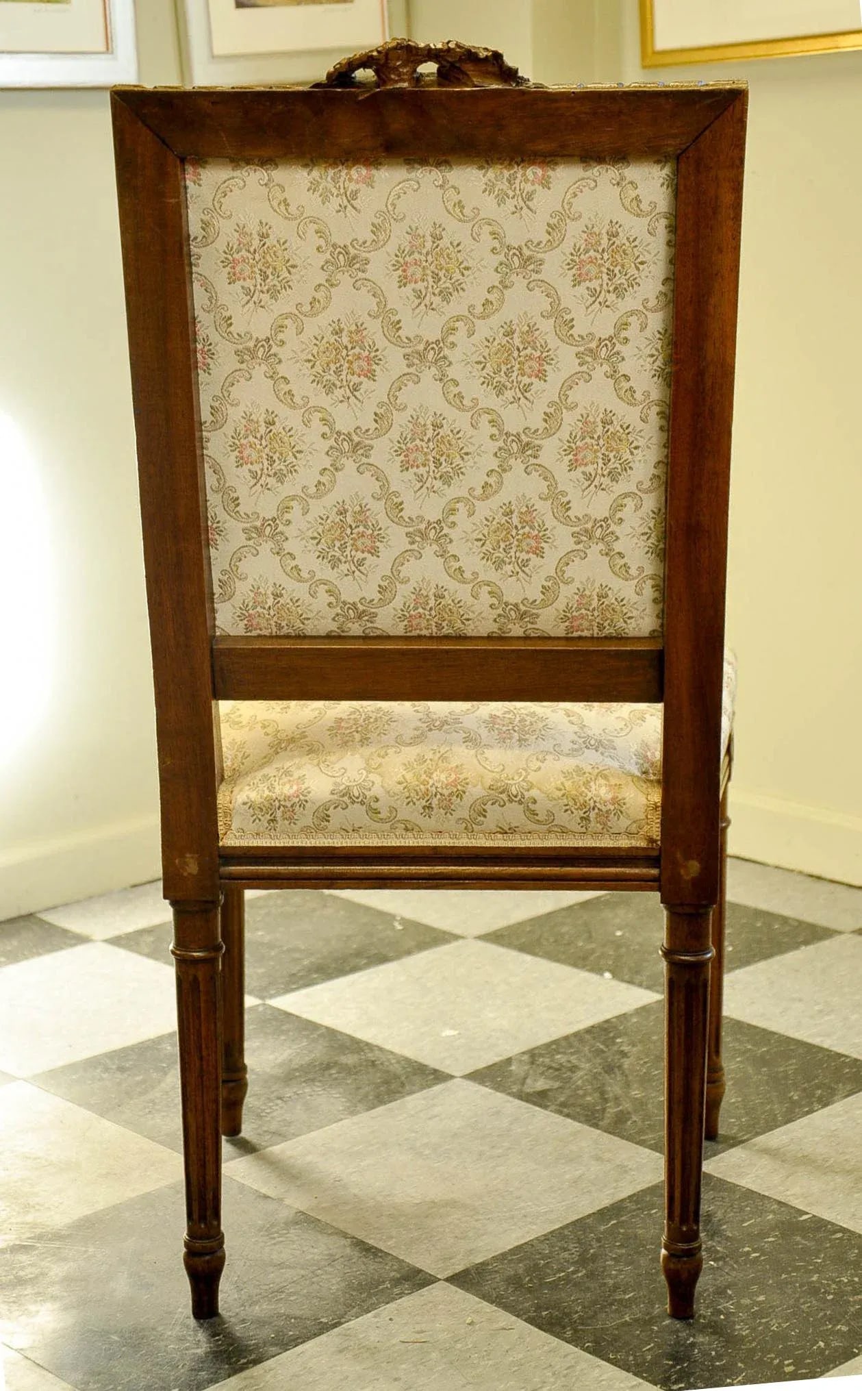 Louis XVI Style Side Chairs - A Pair - 4