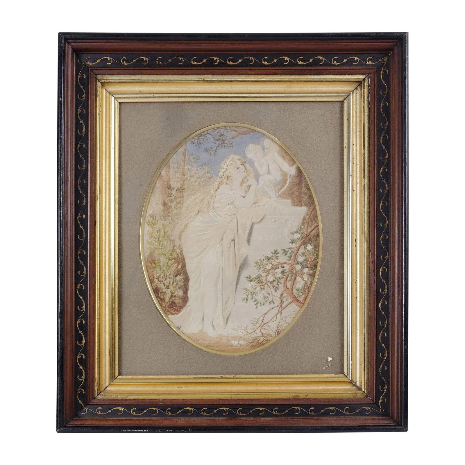 Mid 19th Century H. Campion Pair of Watercolor Paintings - 2