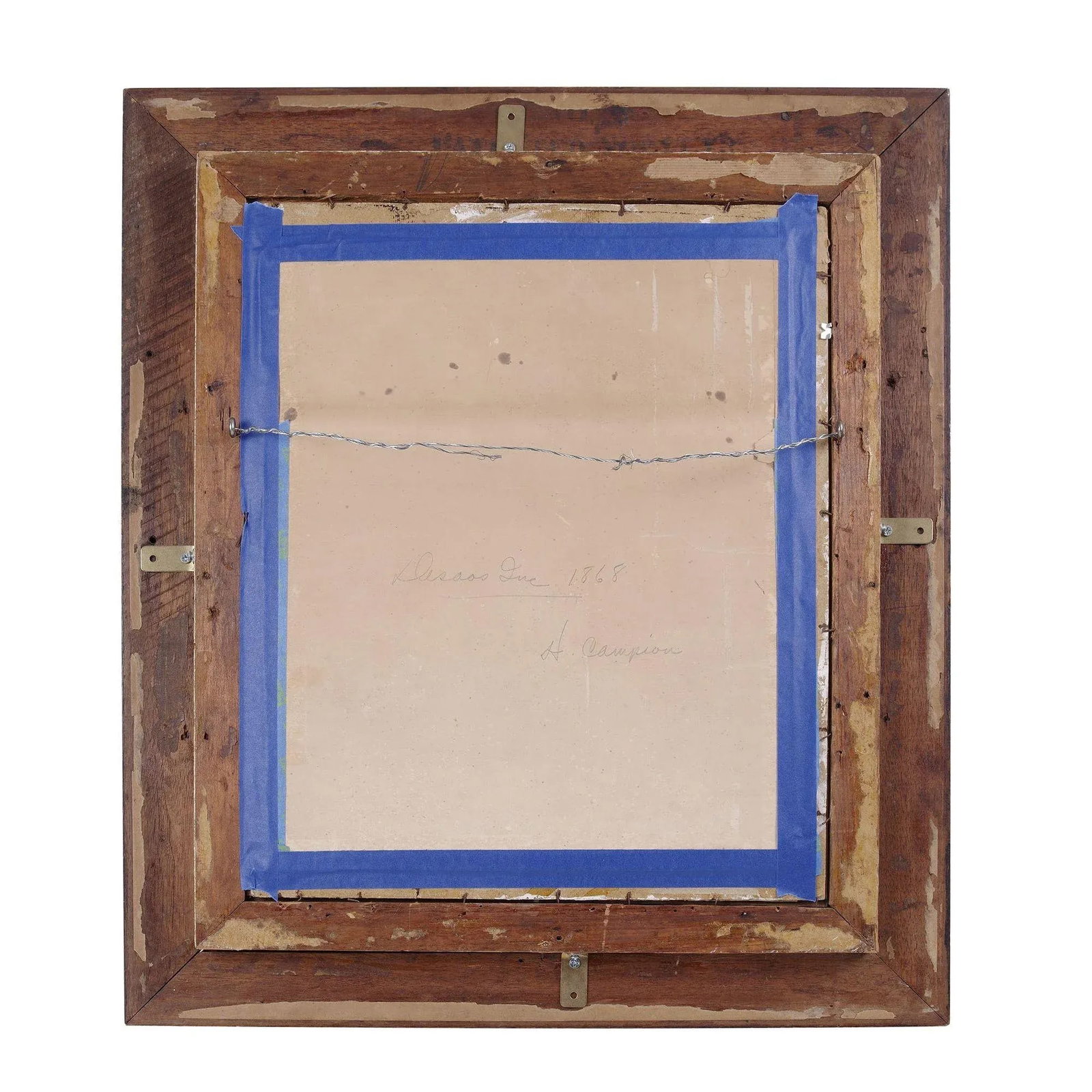 Mid 19th Century H. Campion Pair of Watercolor Paintings - 8