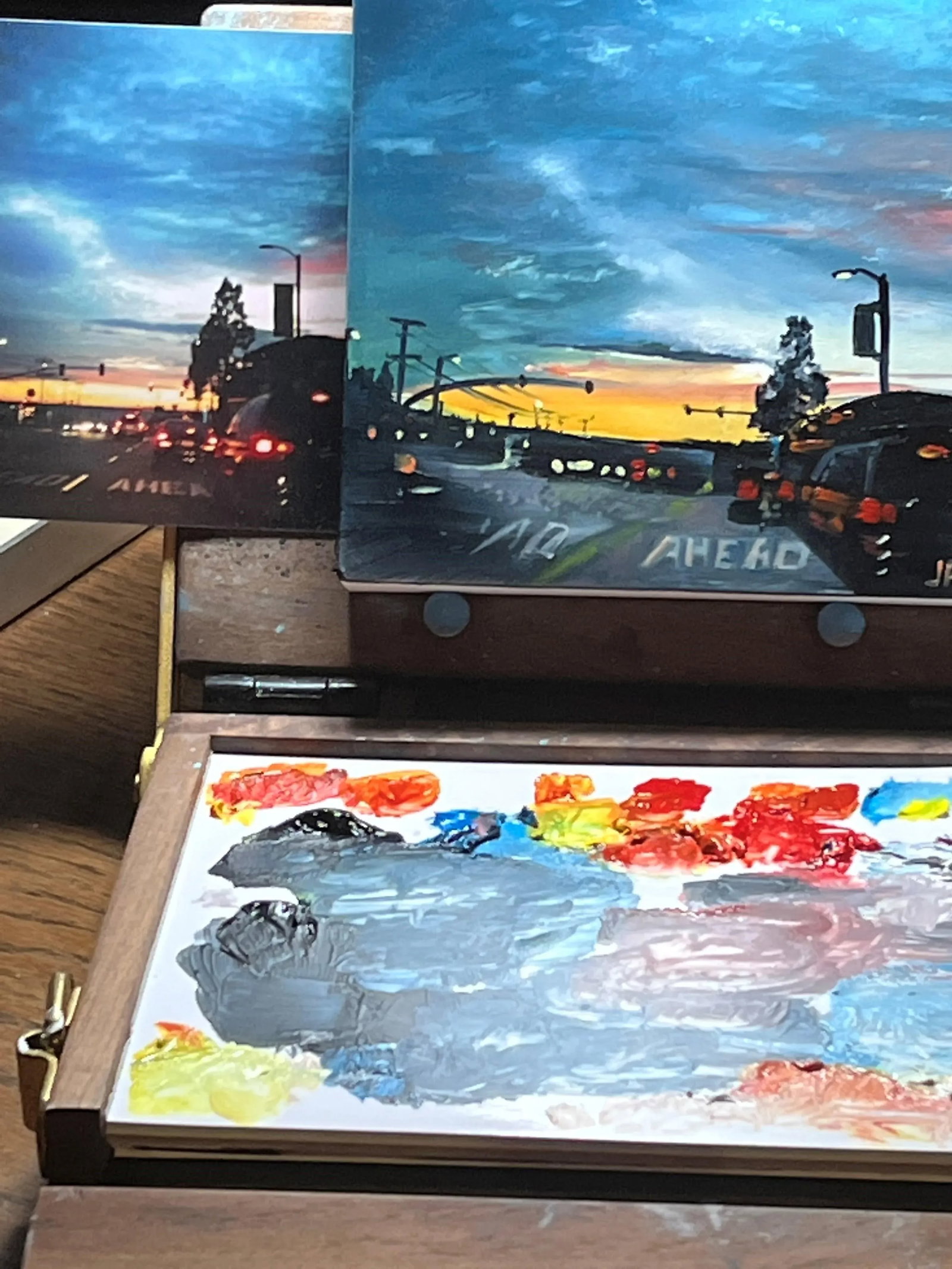I Will Be Light, Original Miniature Oil Painting by Jessica Fairley - 3