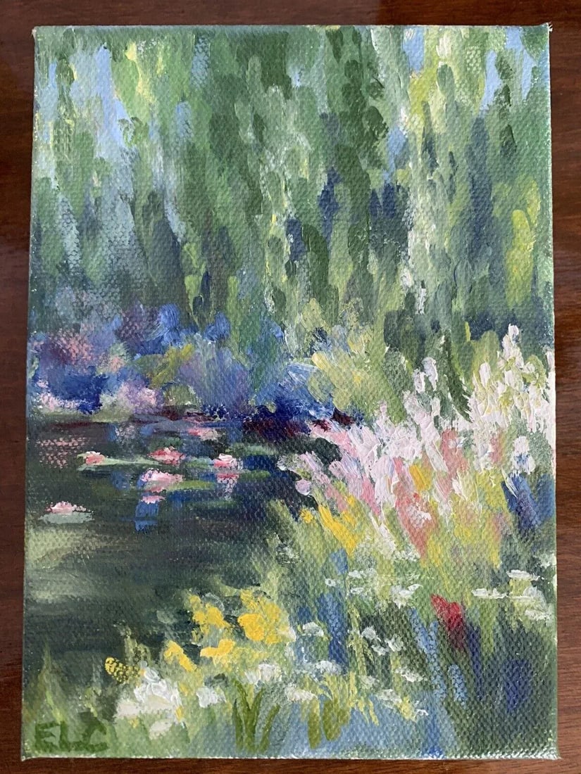 Contemporary Post-Impressionist Nature Scene Oil Painting - 13