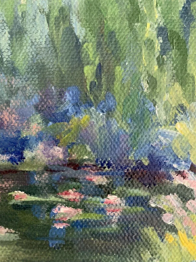 Contemporary Post-Impressionist Nature Scene Oil Painting - 7