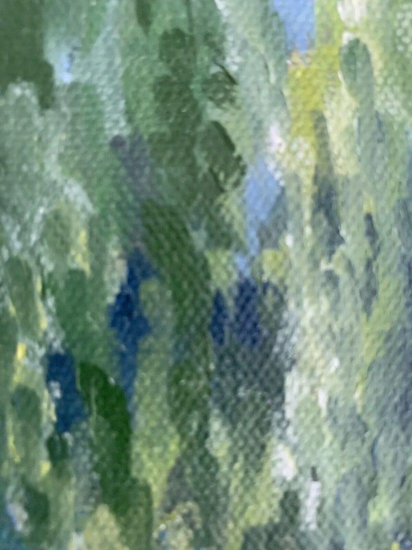 Contemporary Post-Impressionist Nature Scene Oil Painting - 8