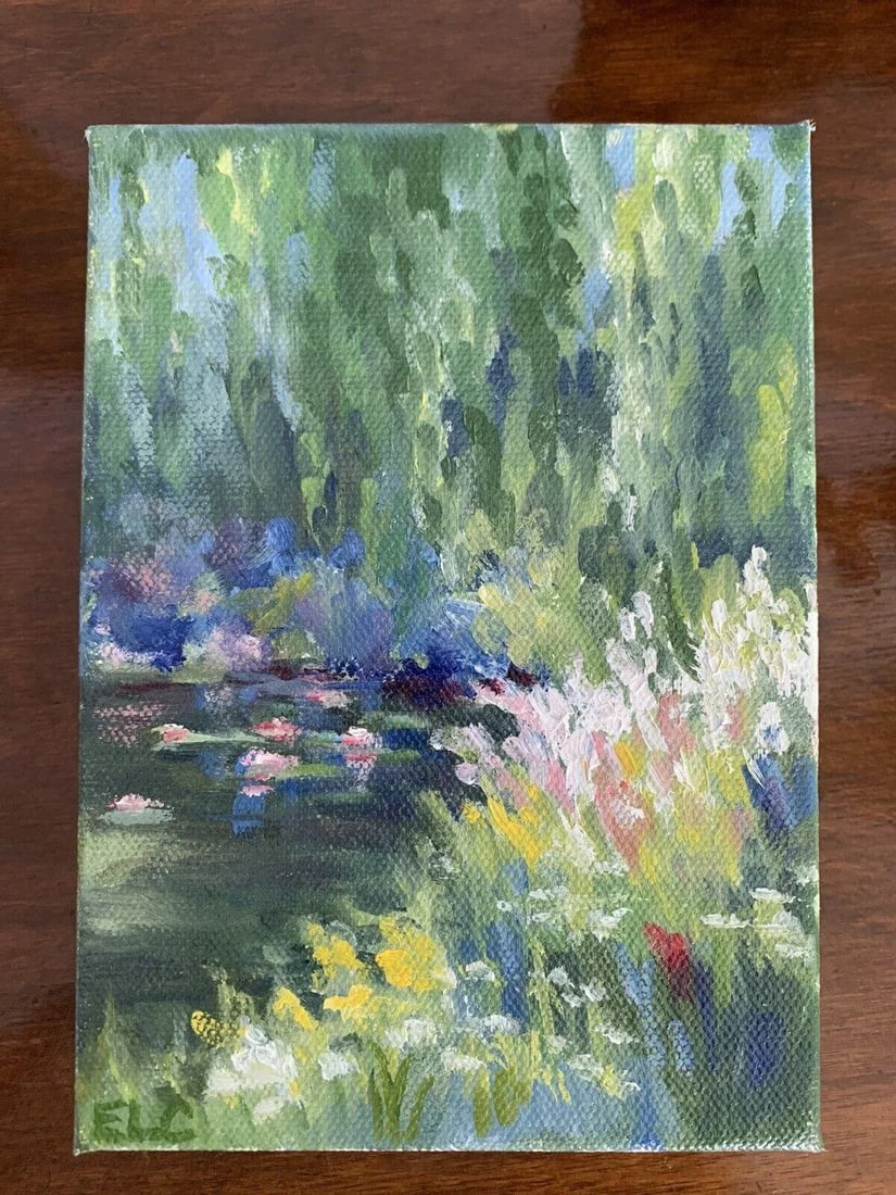 Contemporary Post-Impressionist Nature Scene Oil Painting - 9